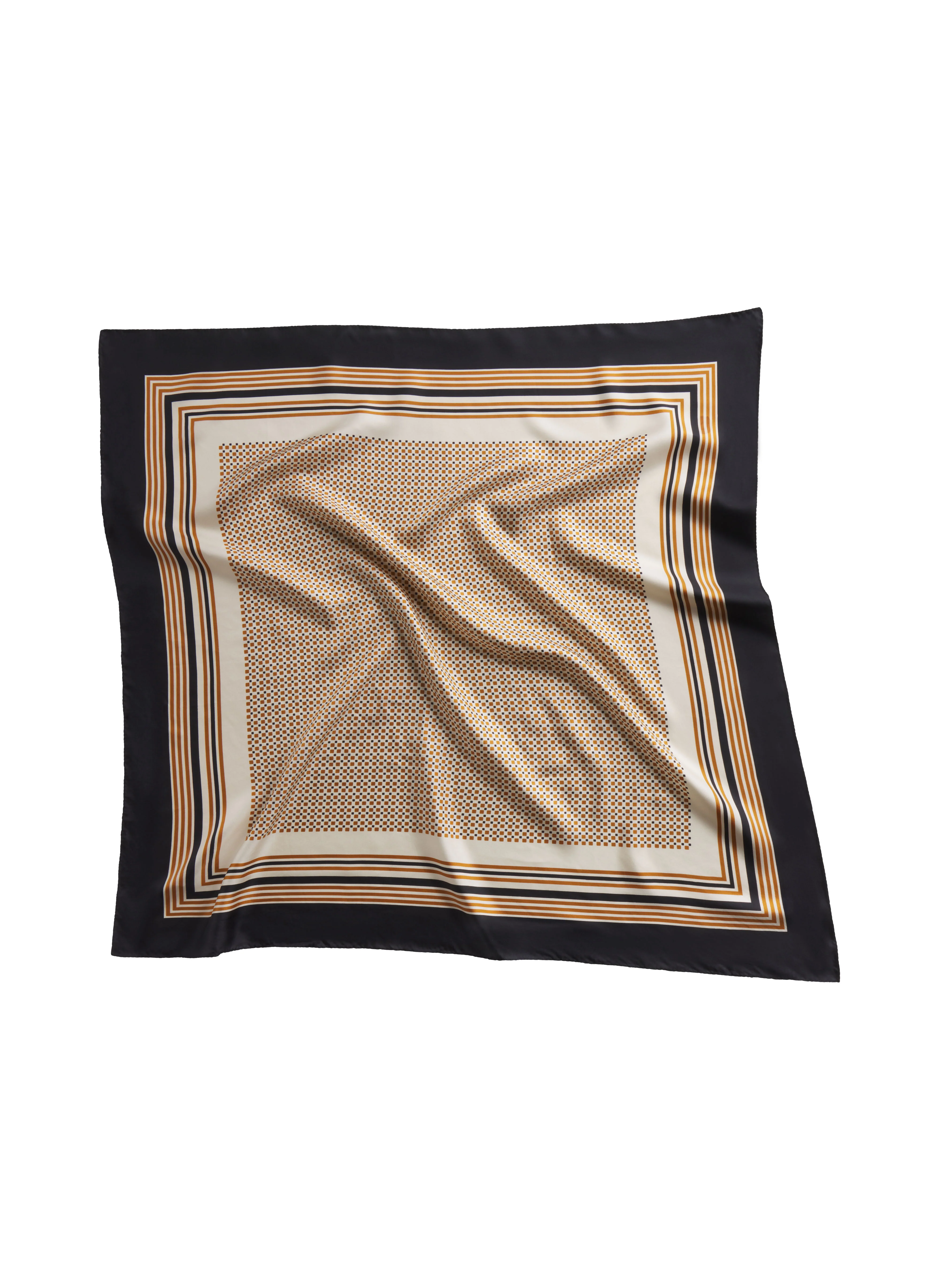 Albers Print Silk Scarf - Image 4