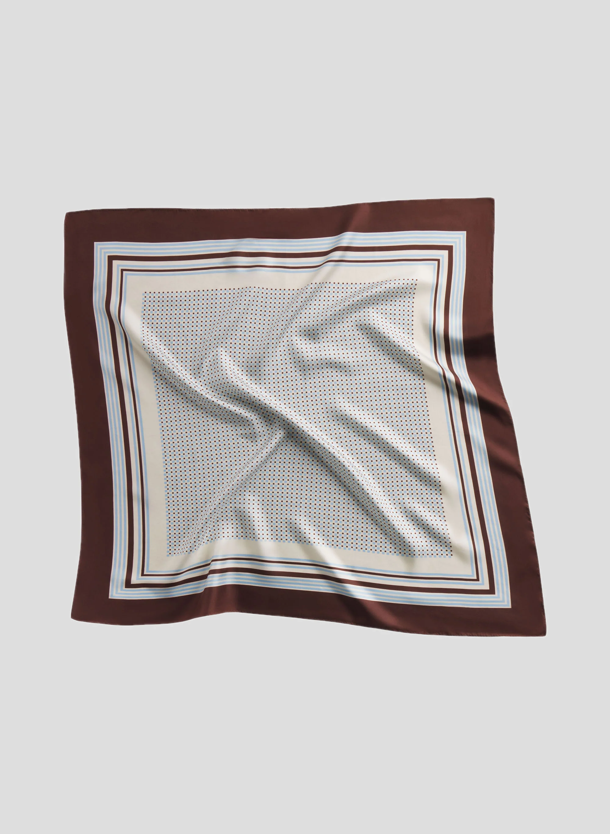 Albers Print Silk Scarf - Image 2