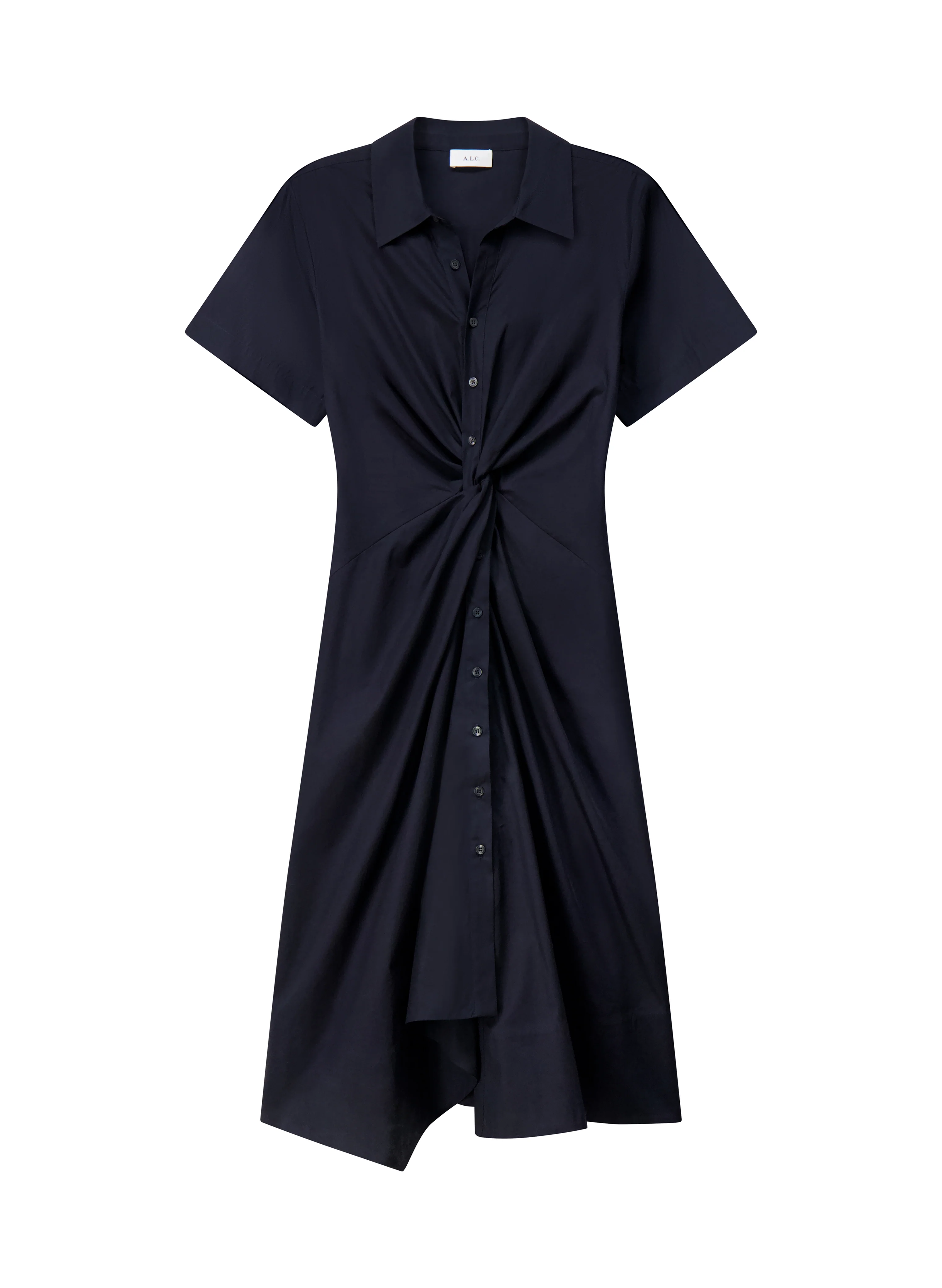 Ana Cotton Midi Shirtdress - Image 5