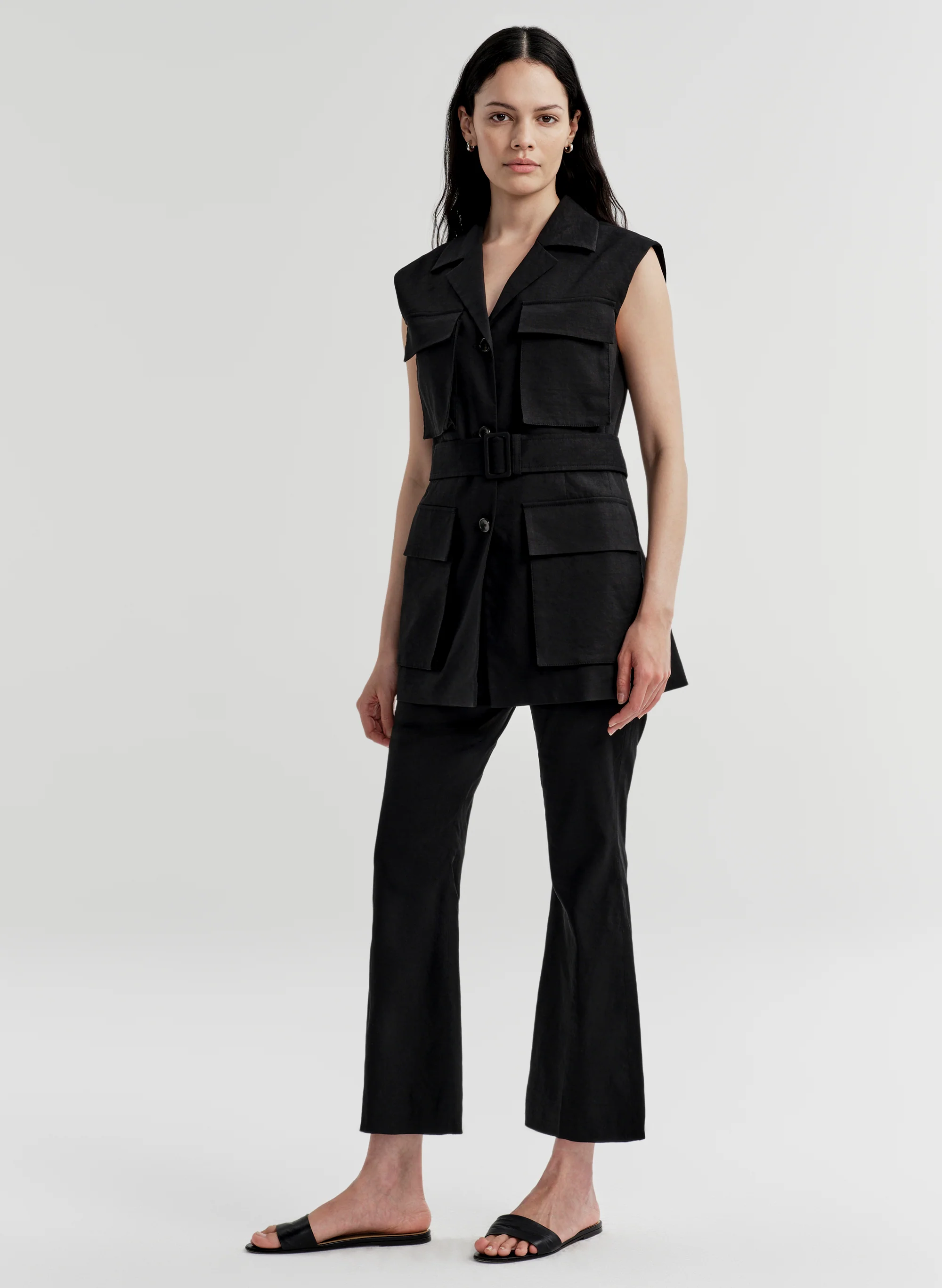 Cameron Linen Vest - Image 5