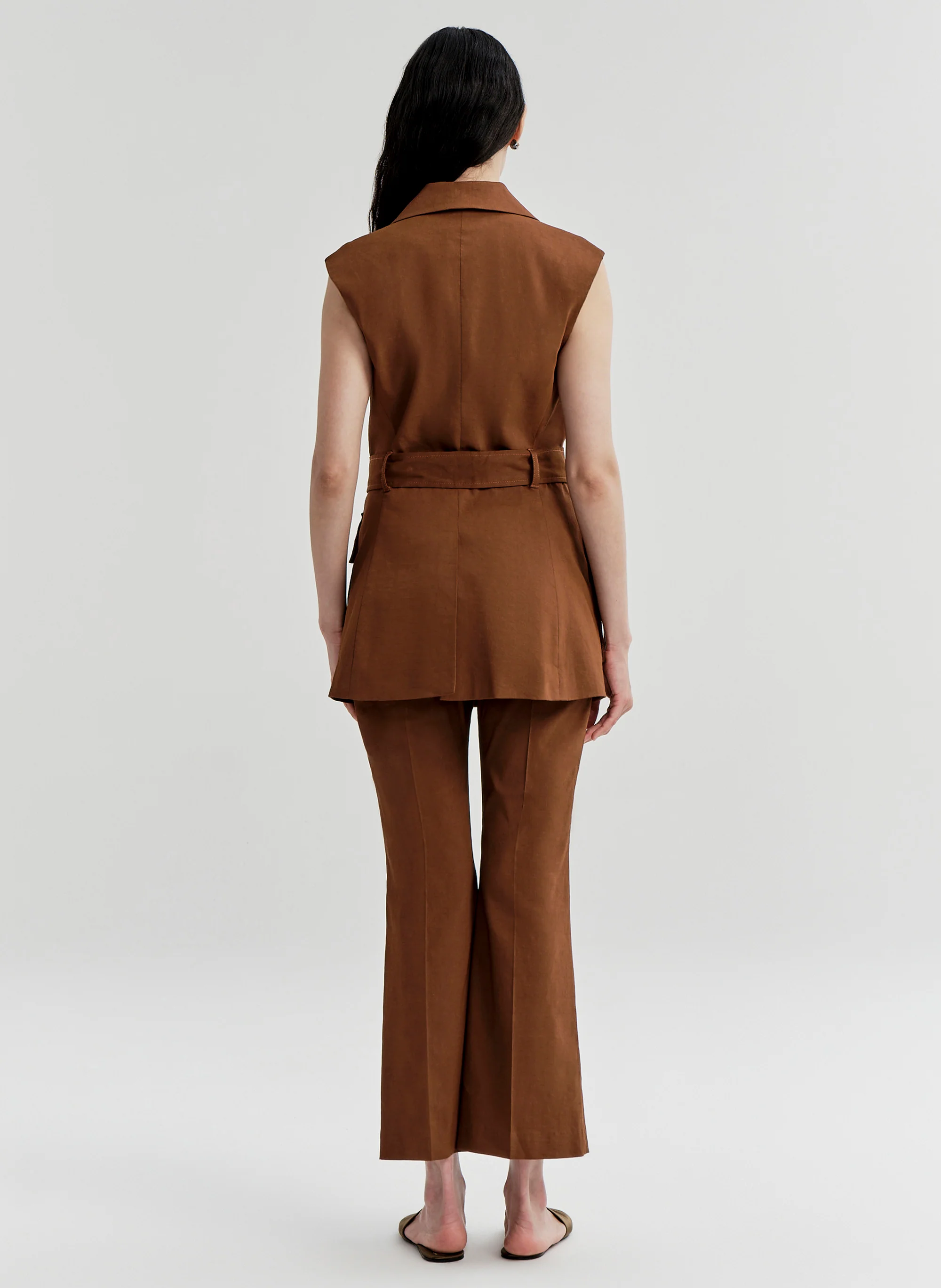 Cameron Linen Vest - Image 6