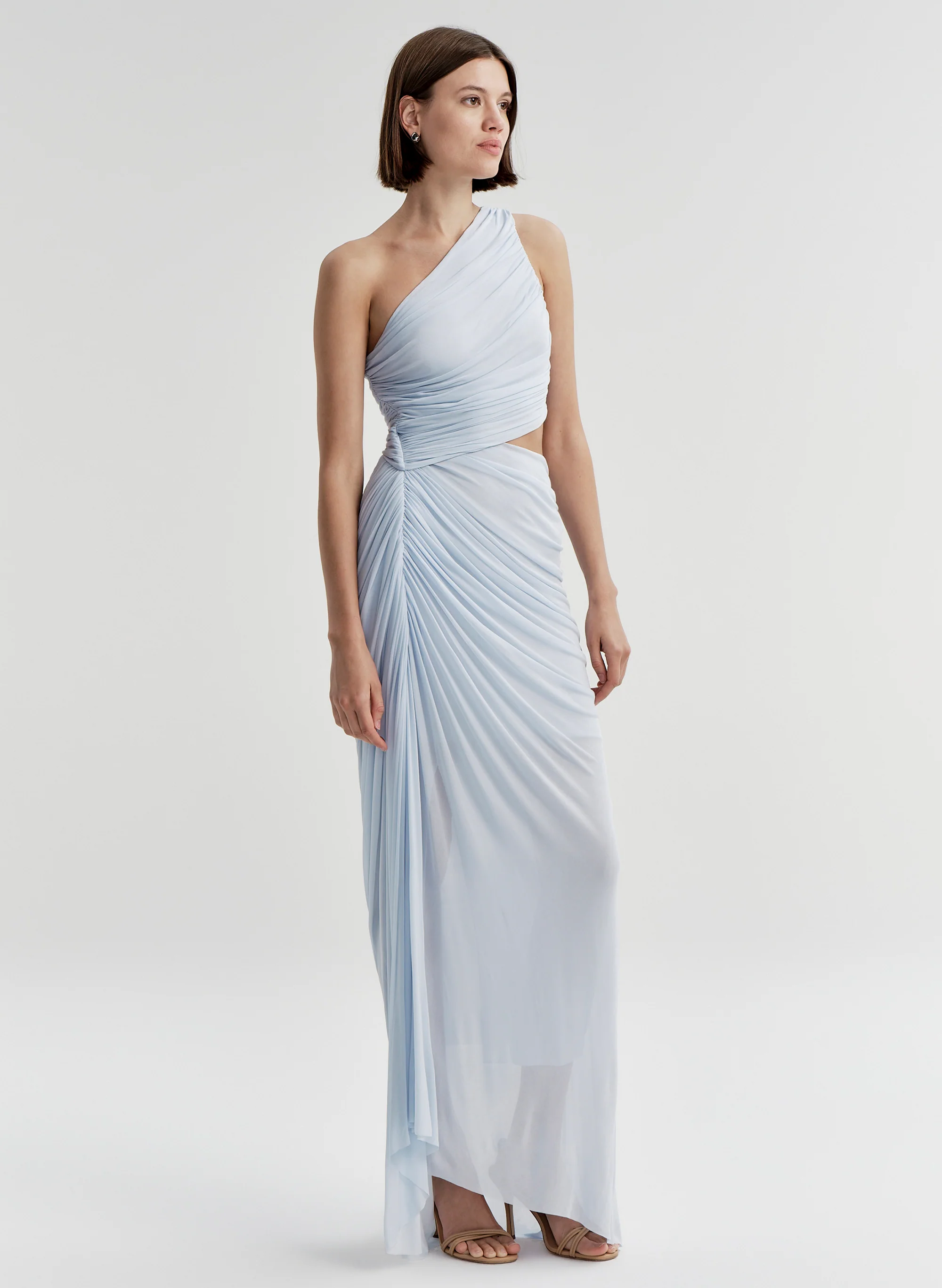 Cleo Jersey One Shoulder Maxi Dress - Image 3
