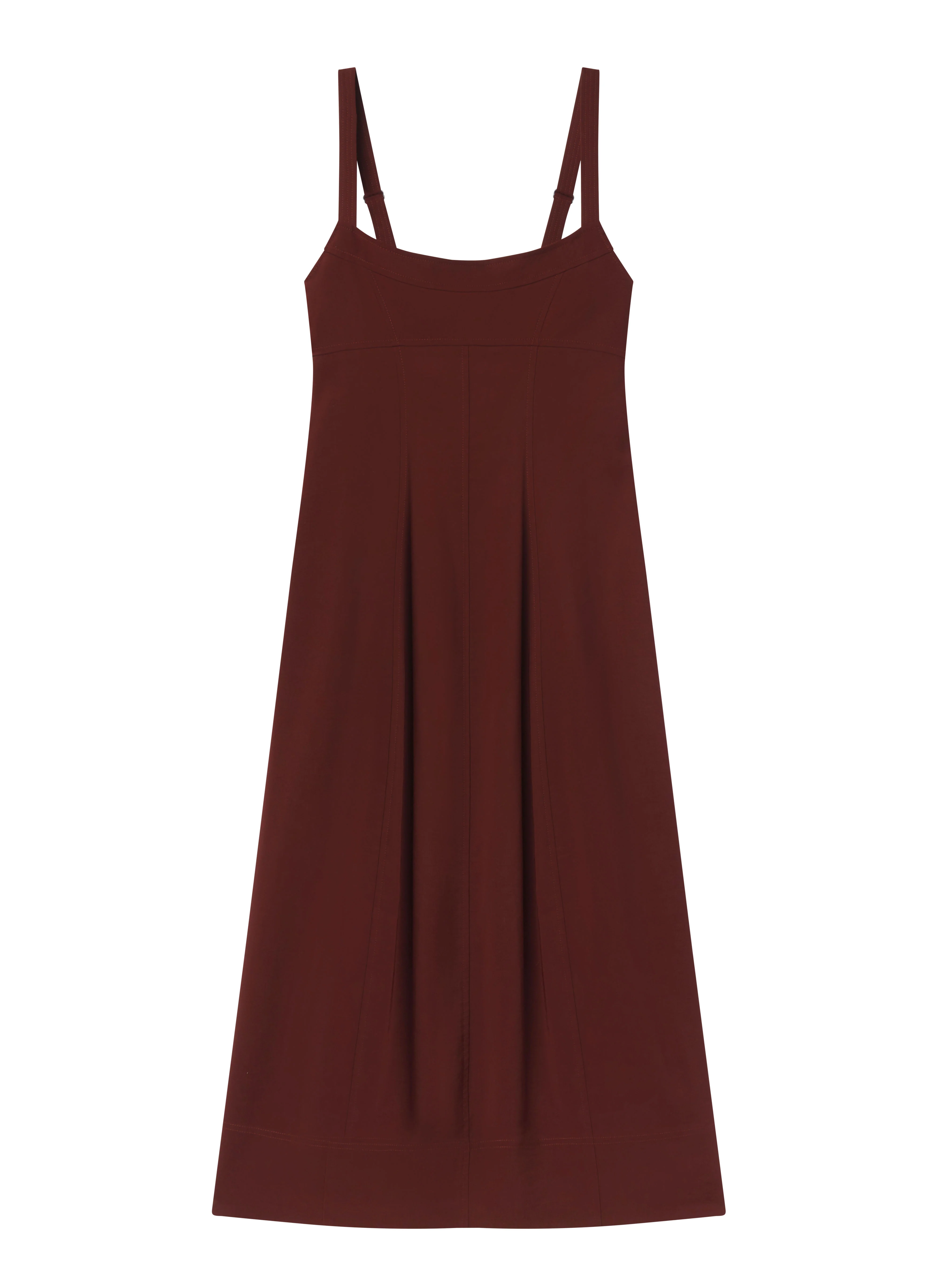 Elisha Stretch Linen Midi Dress - Image 6