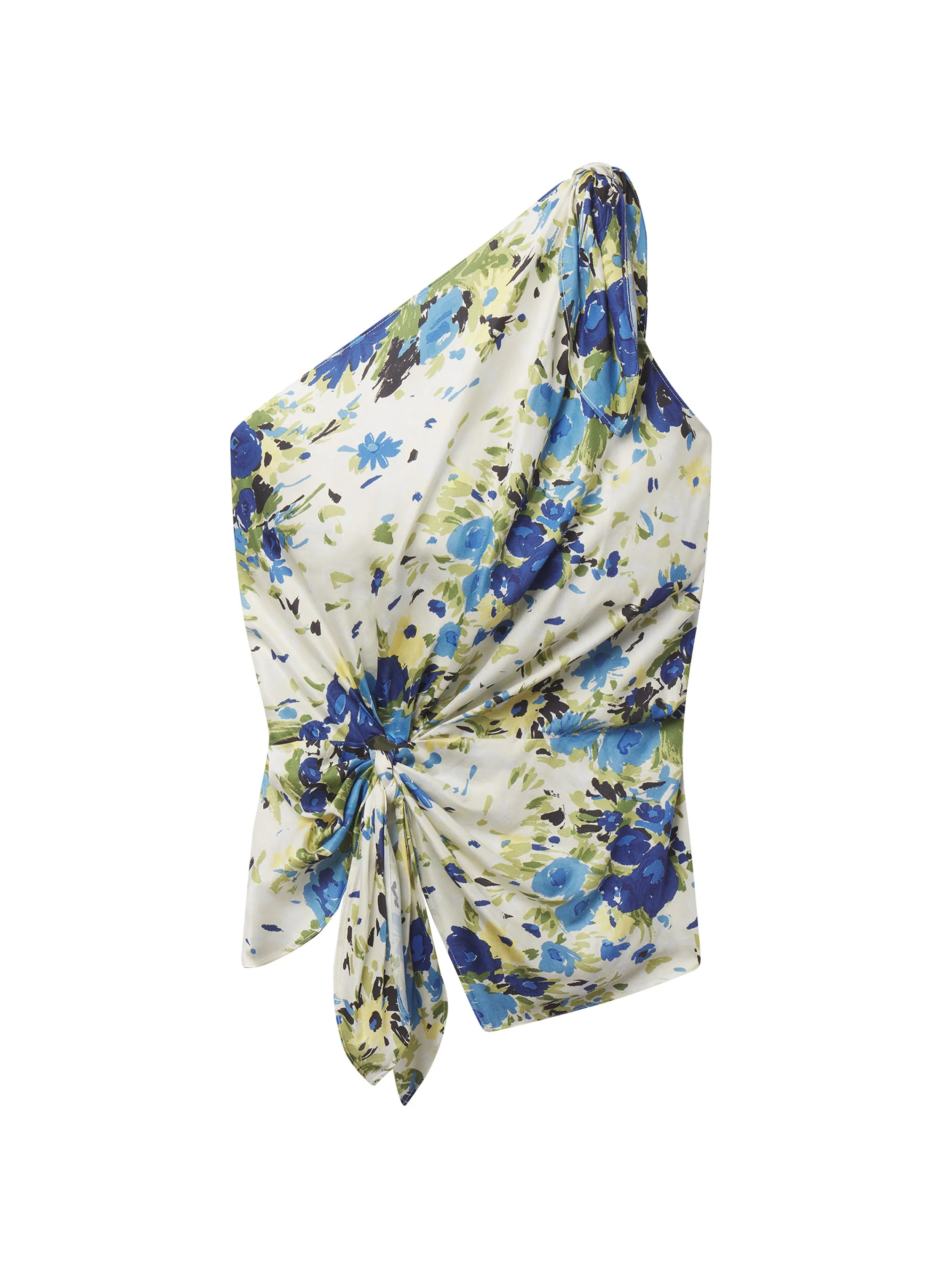 Elliana Floral One Shoulder Top - Image 7