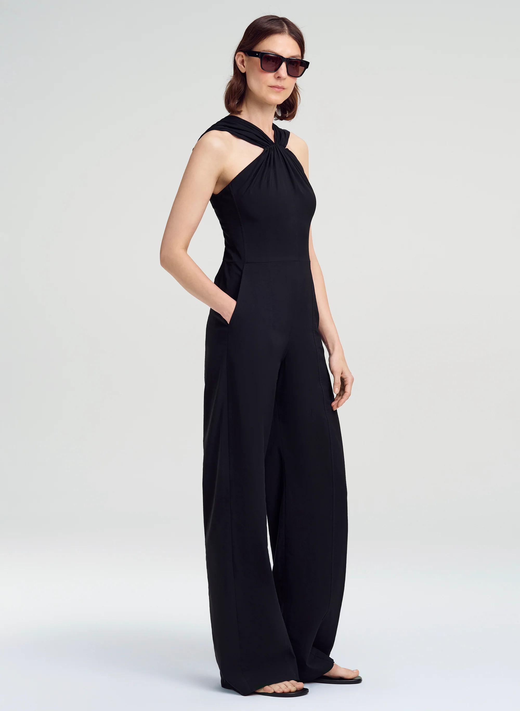 Elouise Stretch Linen Jumpsuit - Image 3