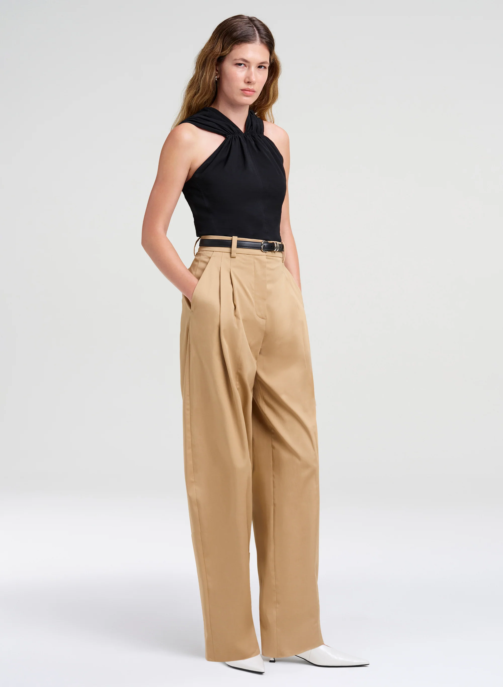 Elouise Stretch Linen Top - Image 3