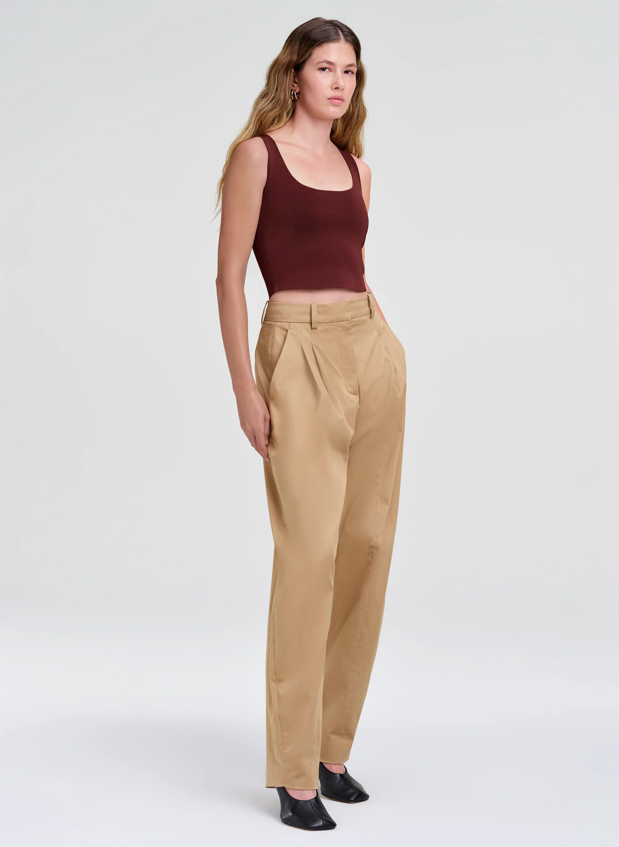 Farrah Compact Knit Tank - Image 3