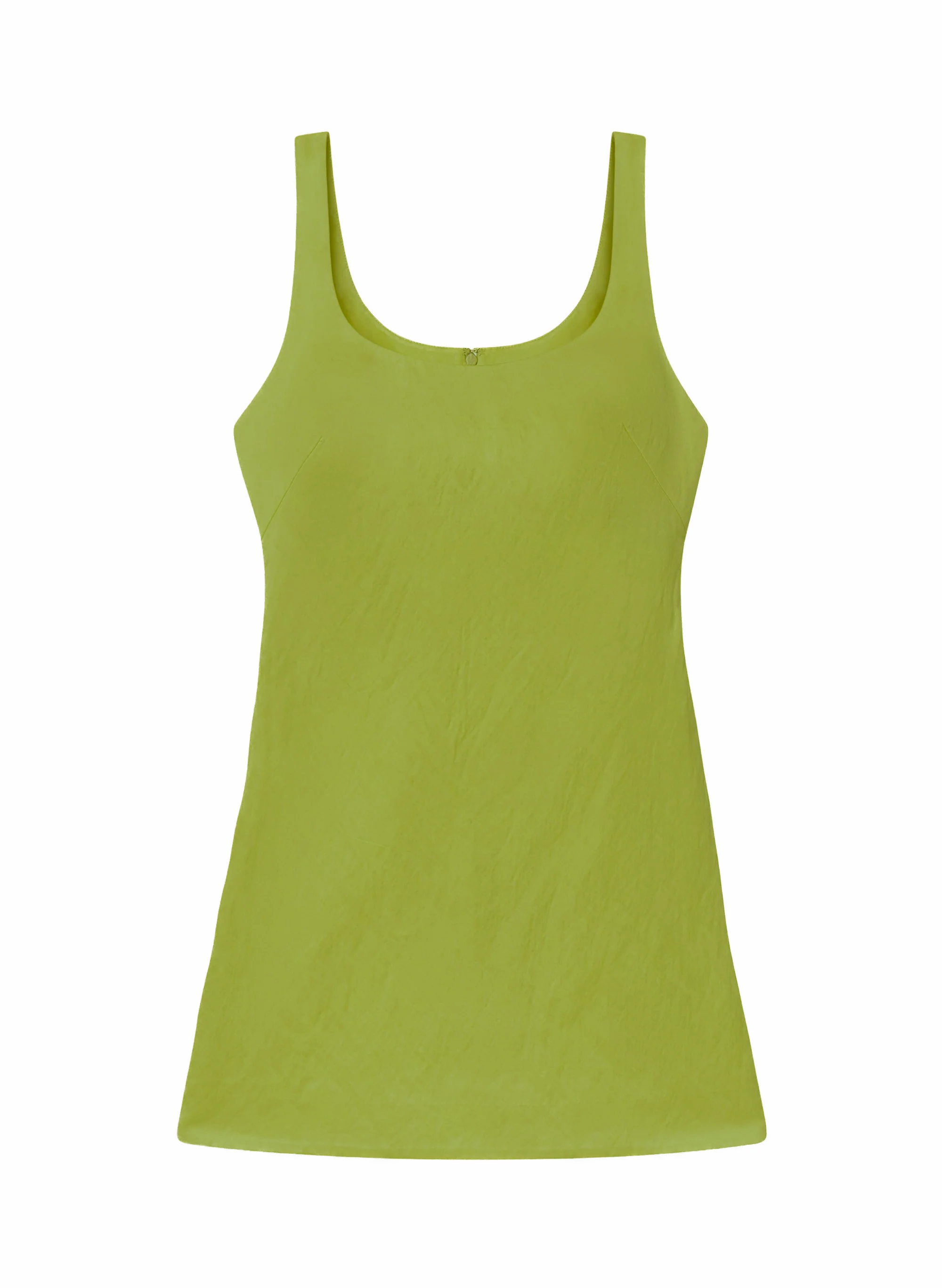 Faye Satin Mini Dress - Image 6