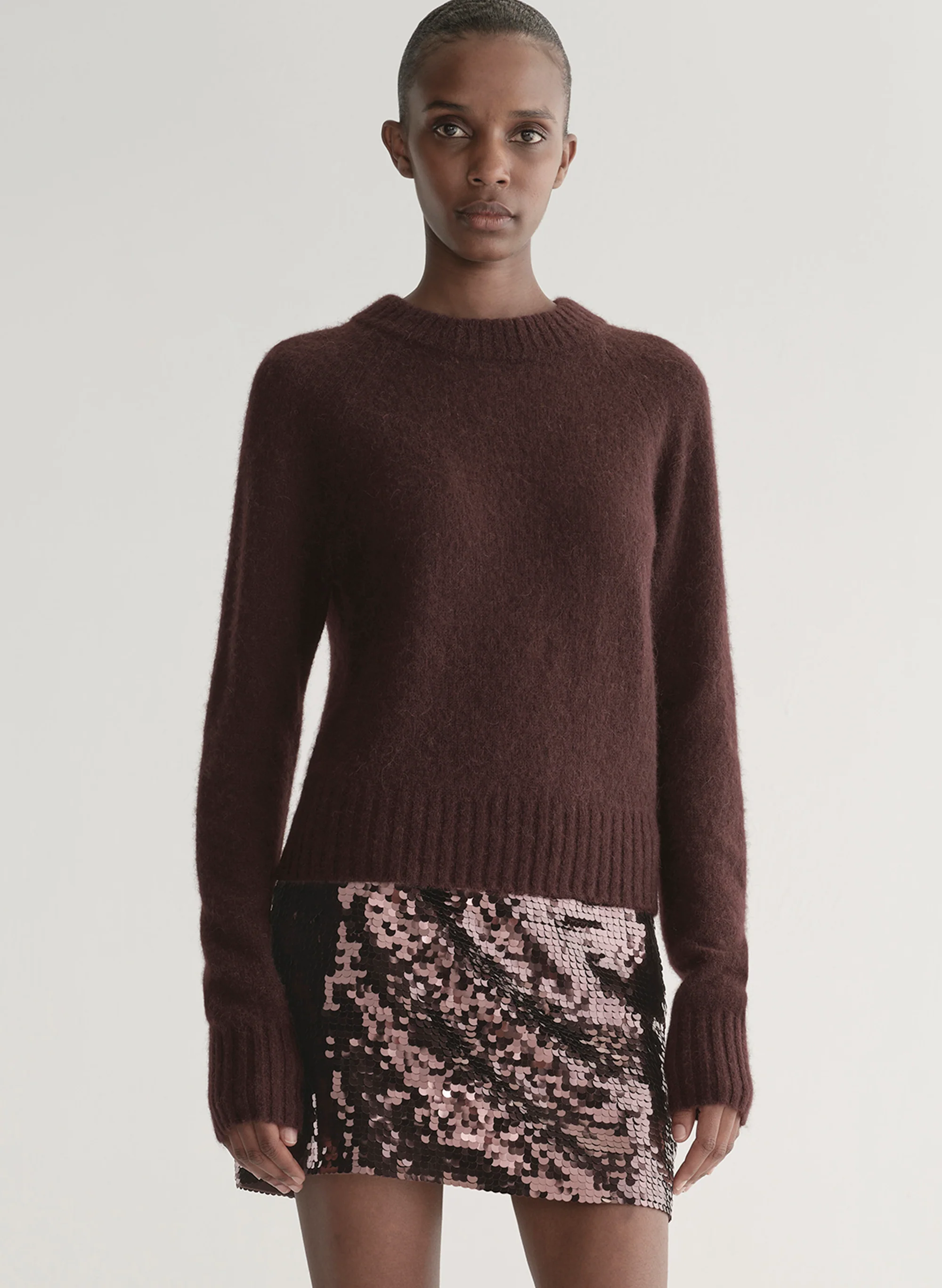 Frankie Brushed Alpaca Sweater