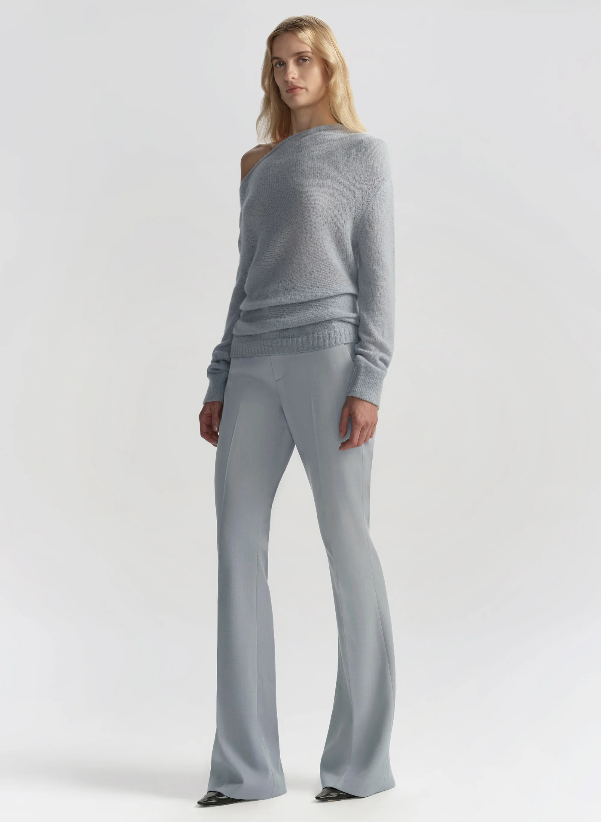 Freya Brushed Alpaca Sweater - Image 3