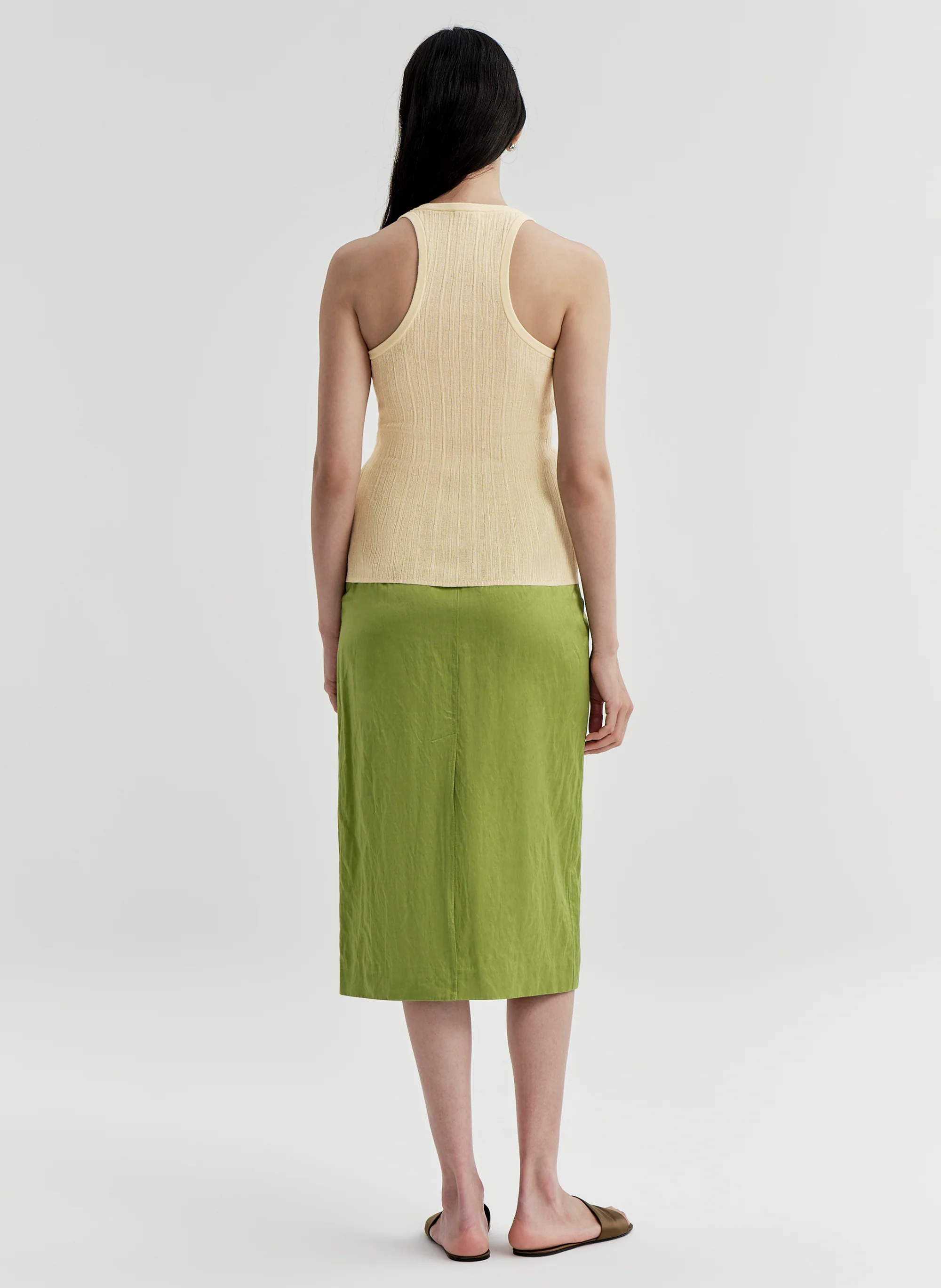 Iris Fine Cotton Tank - Image 5
