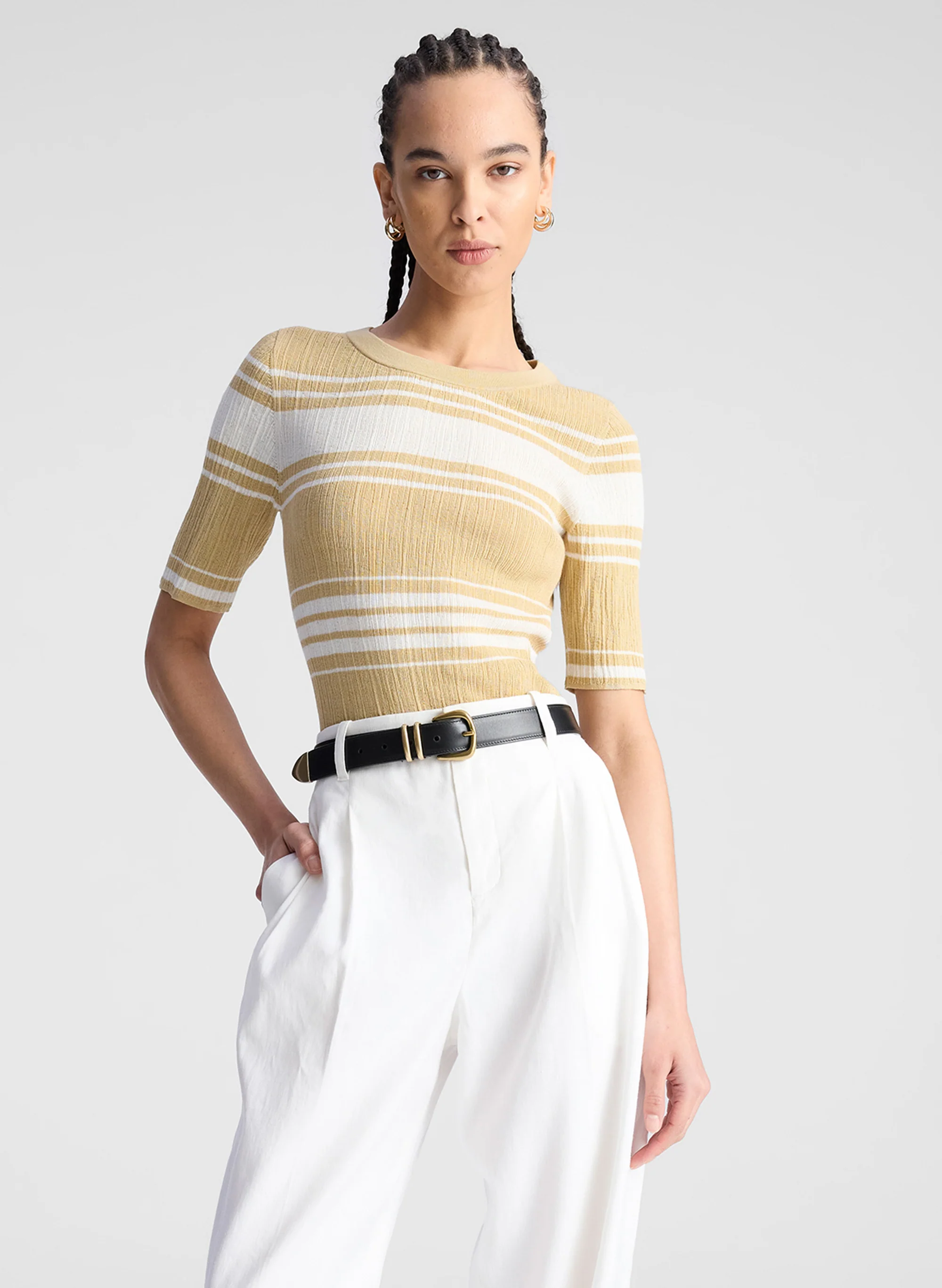 Jack Fine Cotton Knit Top