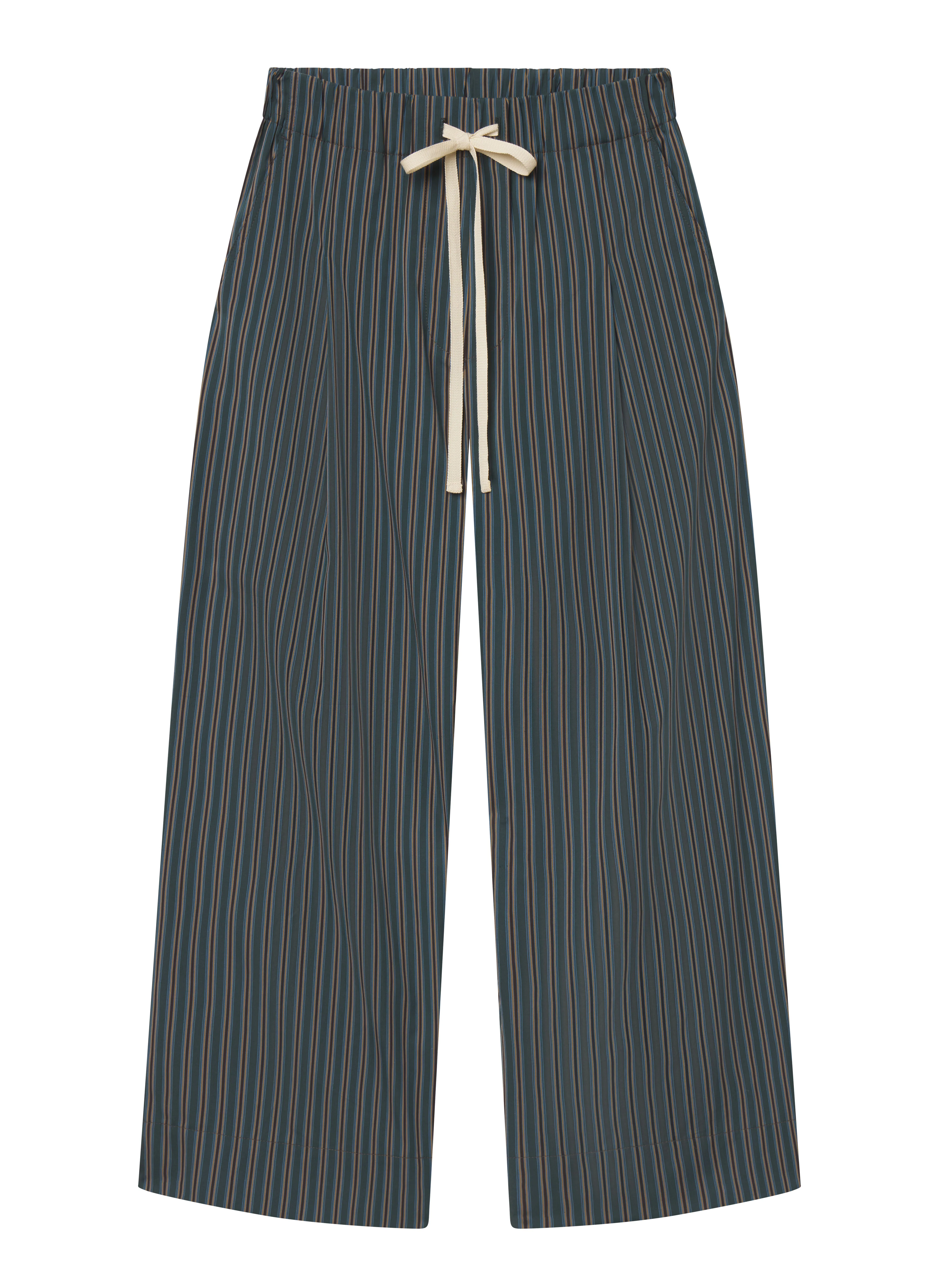 James Striped Cotton Drawstring Pant - Image 5