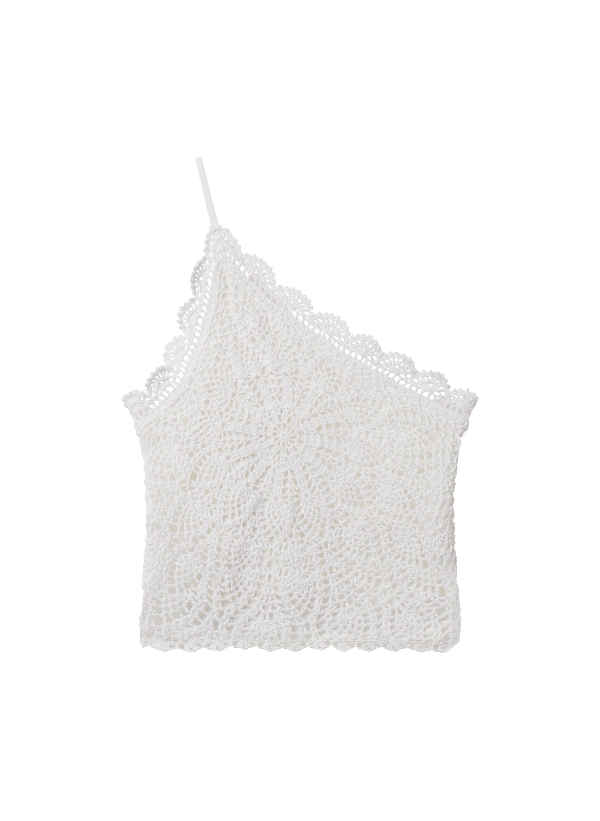Kenzie Crochet One Shoulder Top - Image 7