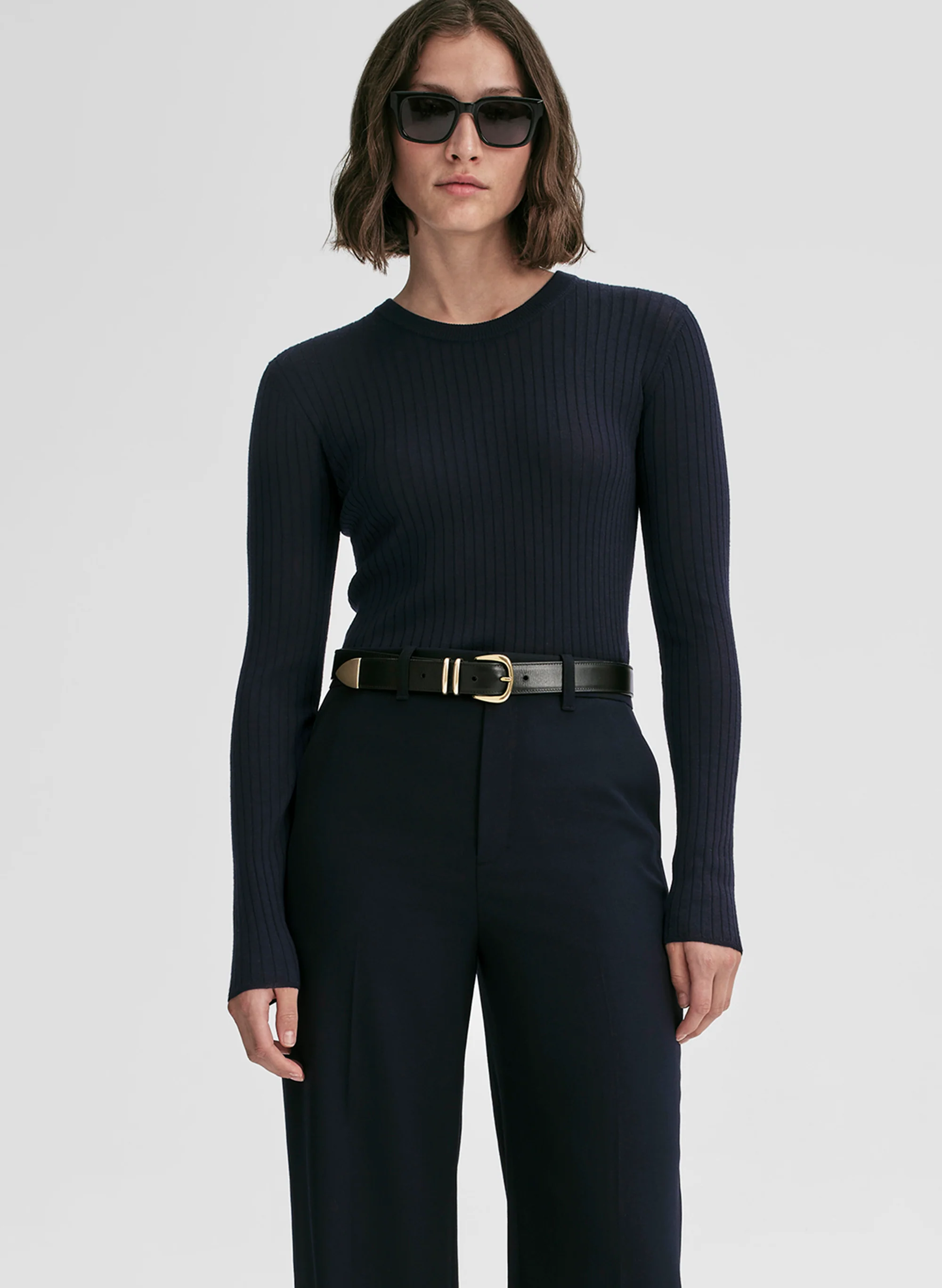Kyle Ribbed Merino Top