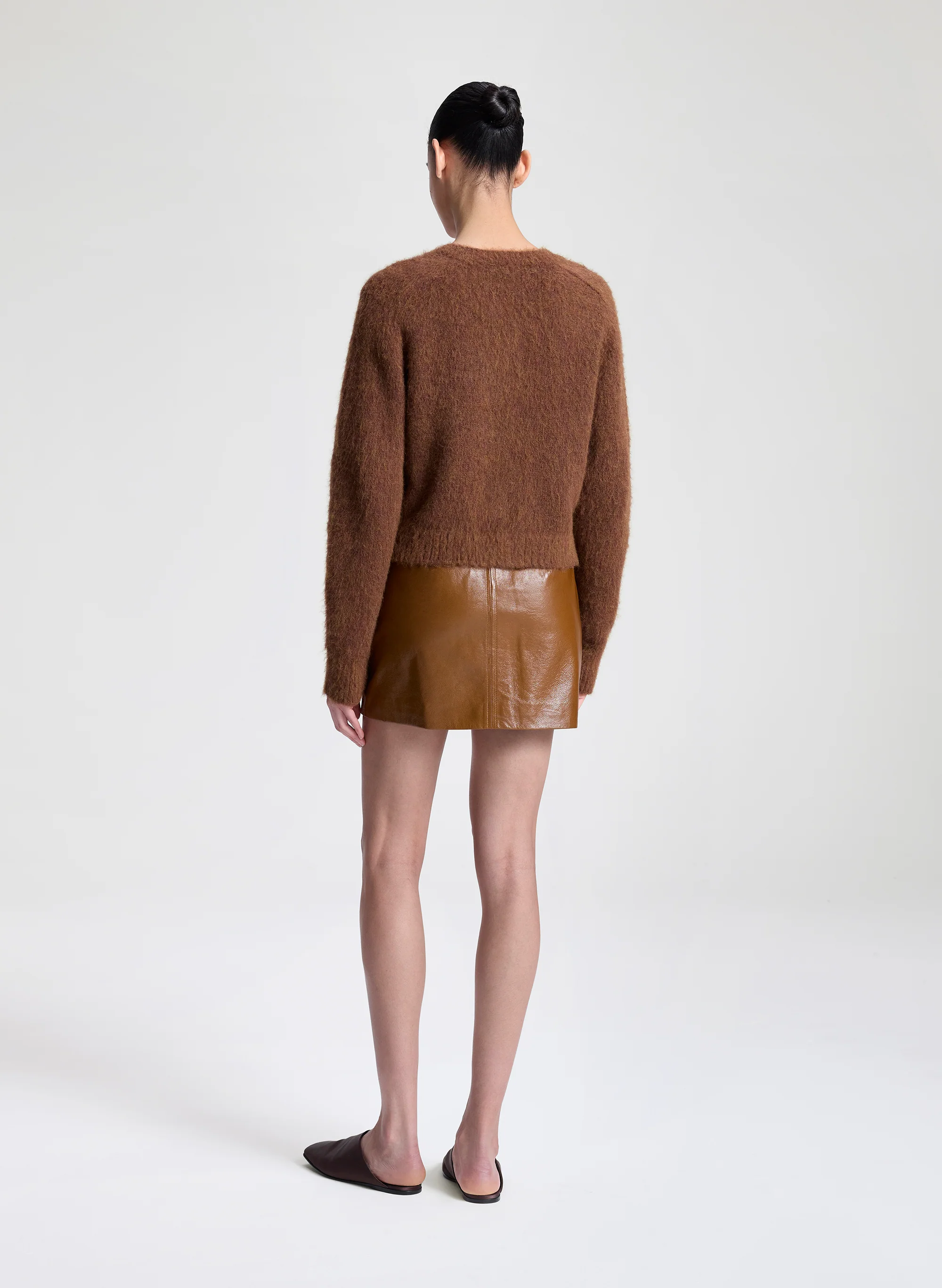 Lainie Brushed Alpaca Cardigan - Image 5