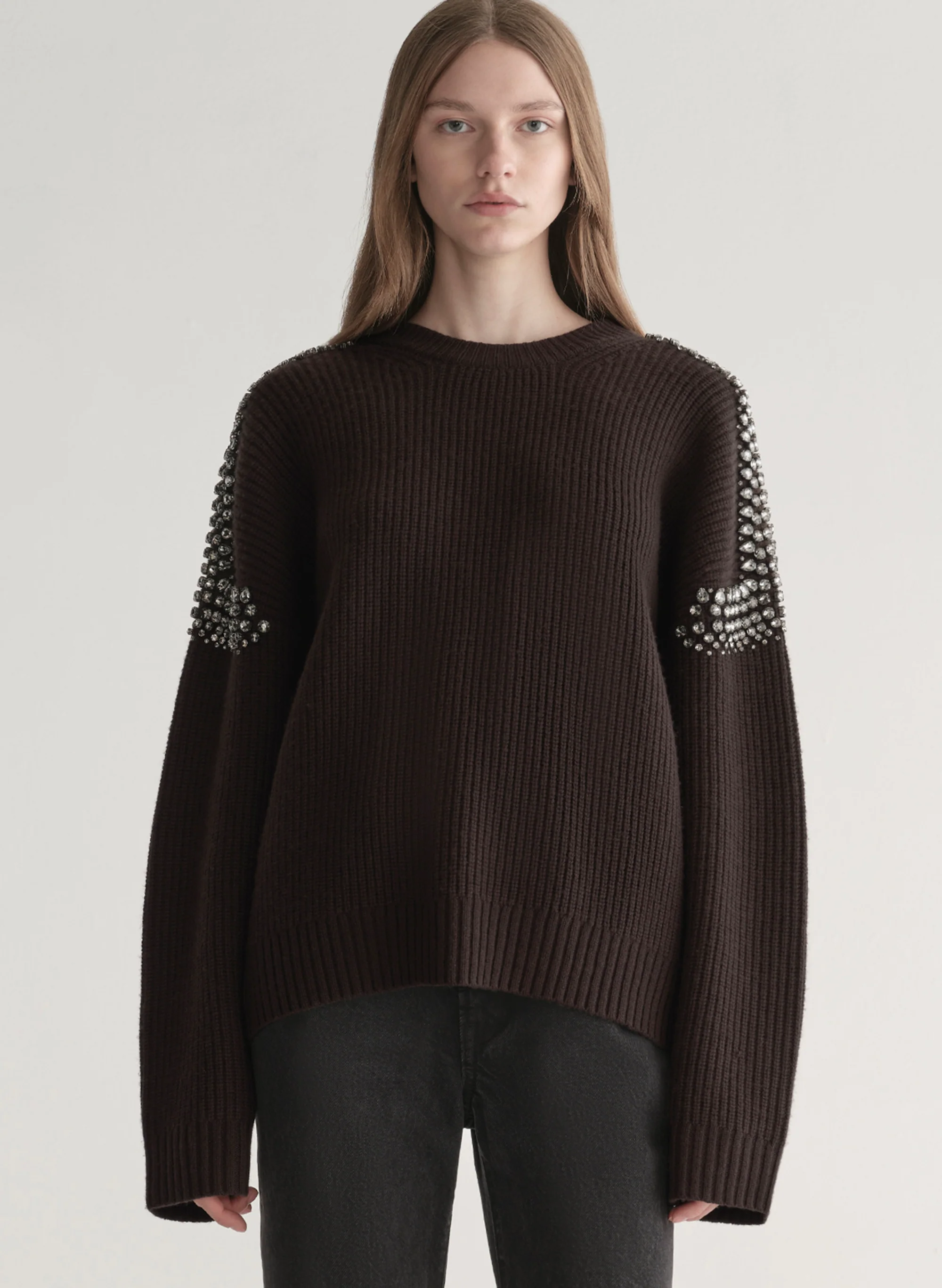 Lennox Embellished Wool Sweater