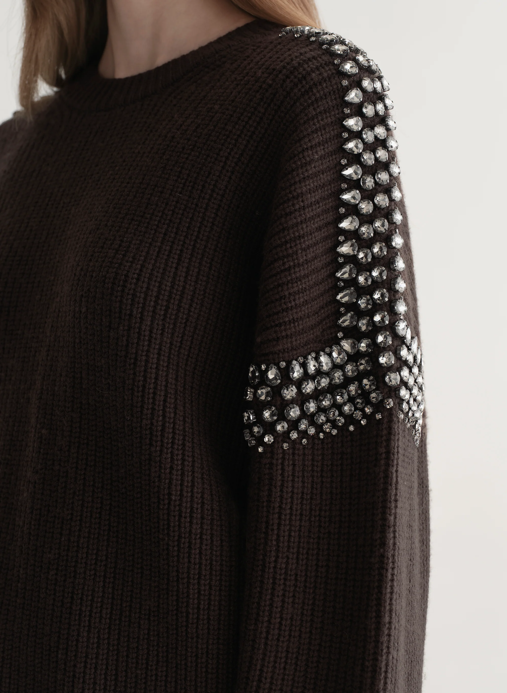 Lennox Embellished Wool Sweater - Image 2