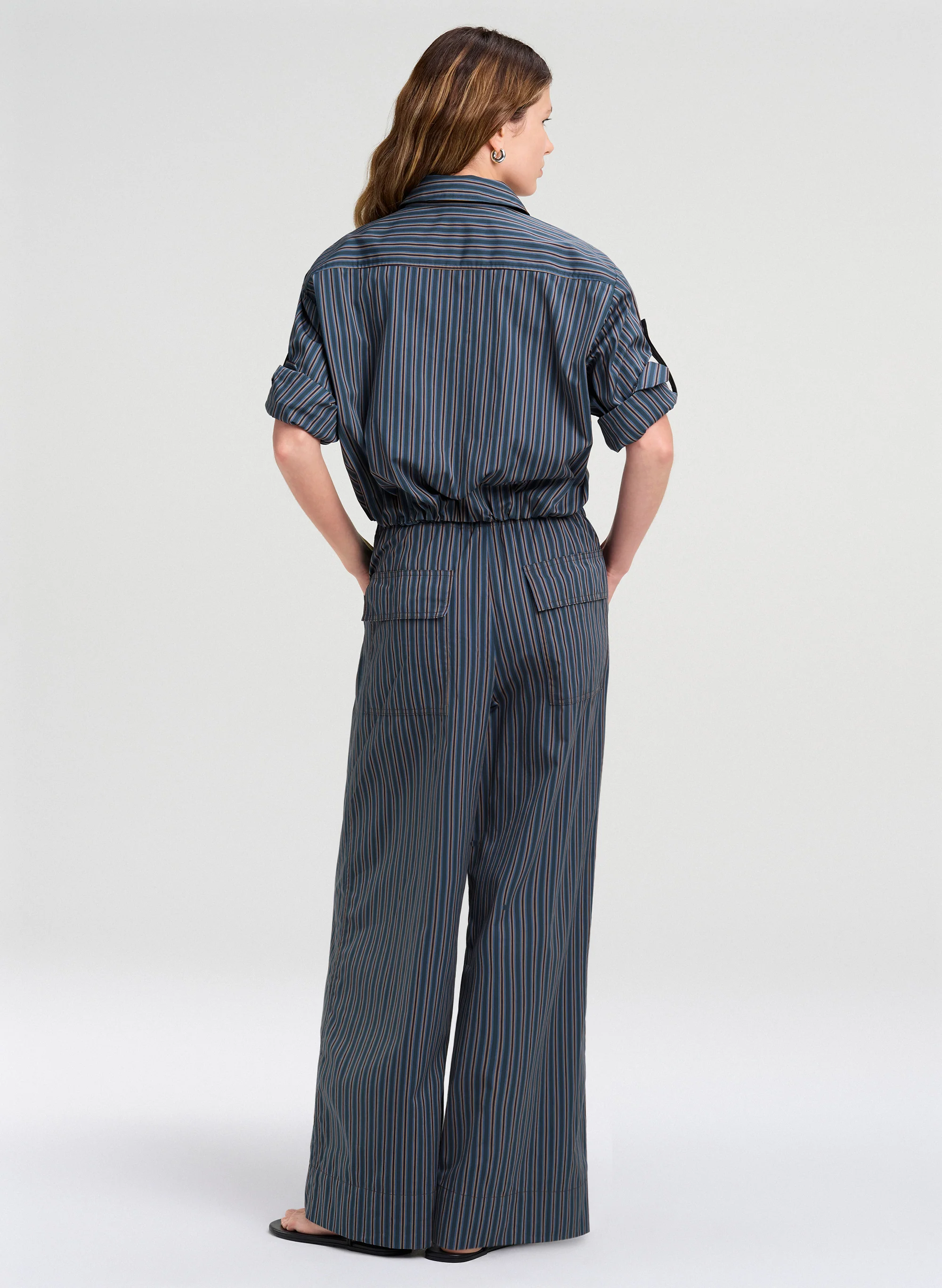 Leo Cropped Cotton Shirt - Image 4