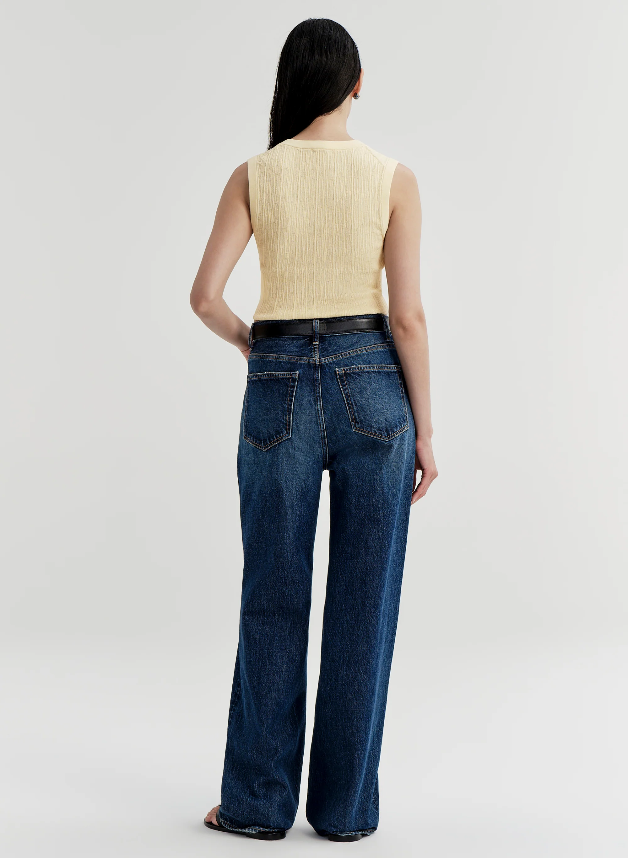 Lottie Fine Cotton Cropped Top - Image 5