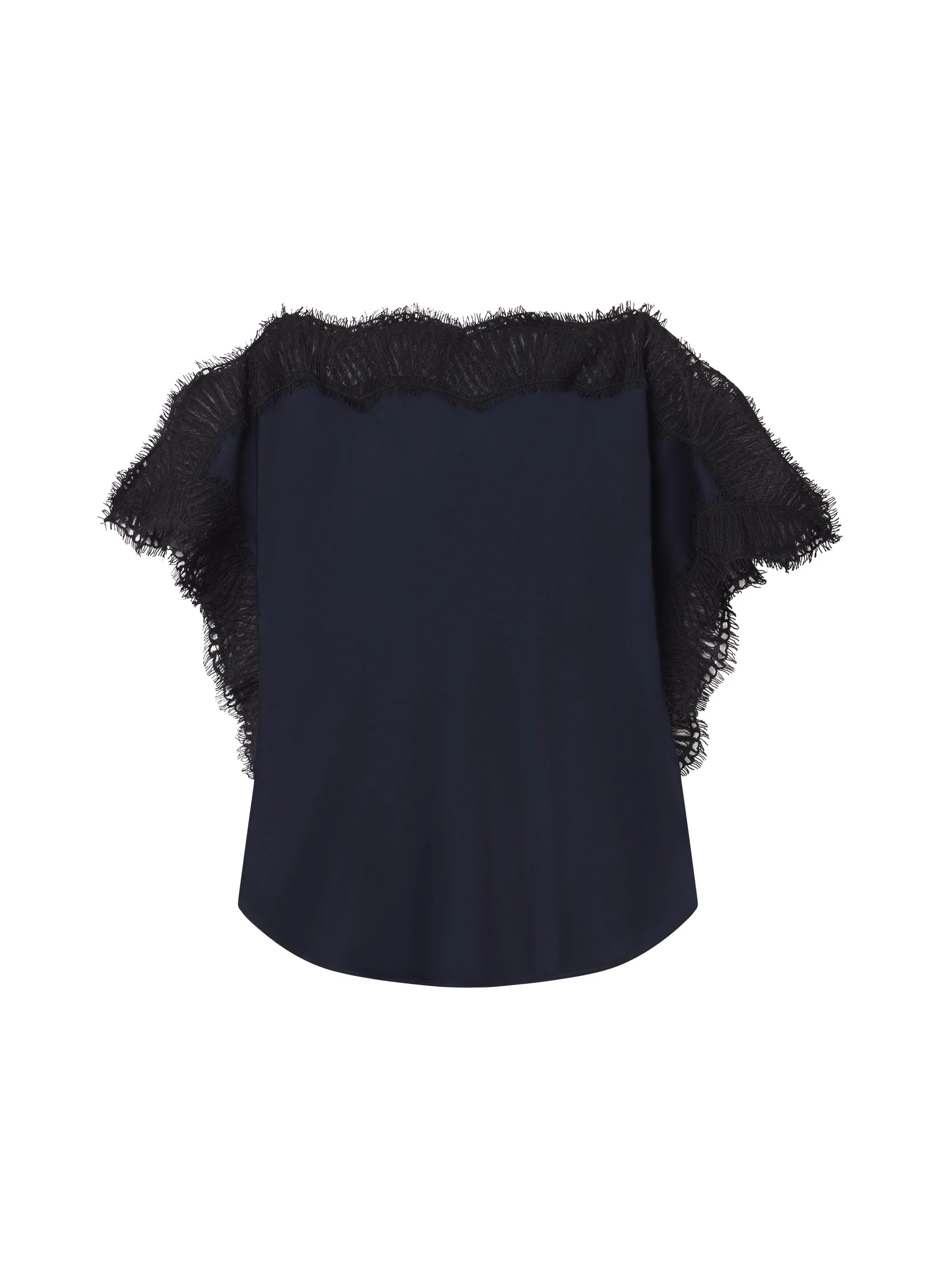 Luna Satin and Lace Top - Image 6
