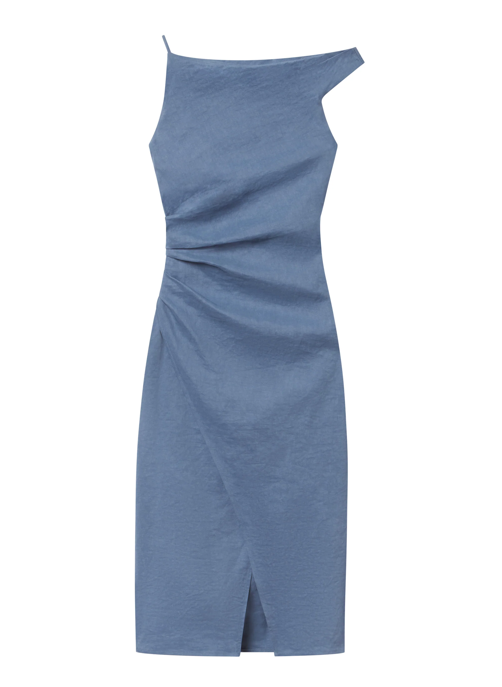Lyra Linen Midi Dress - Image 7