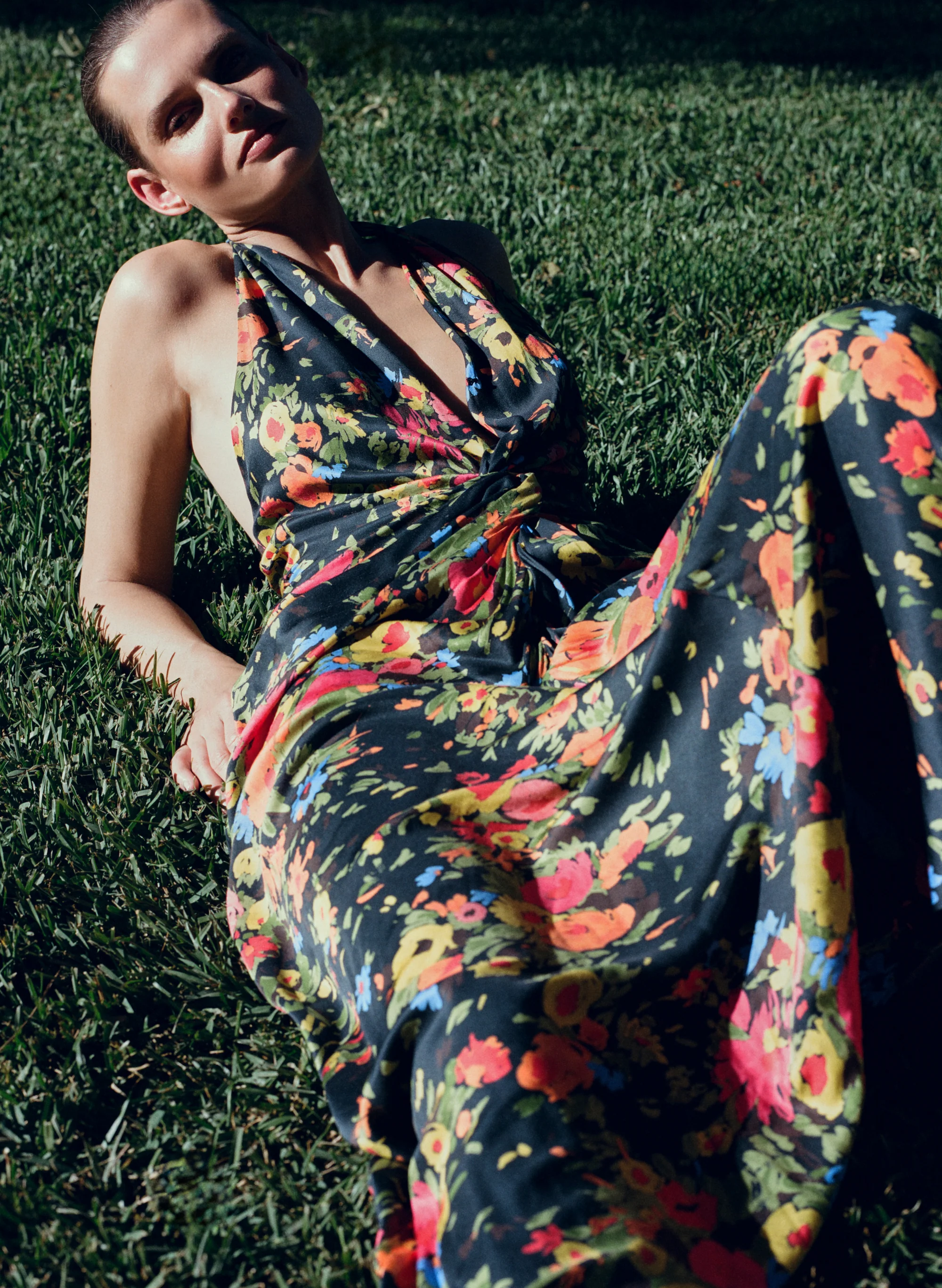 Mabel Floral Gown