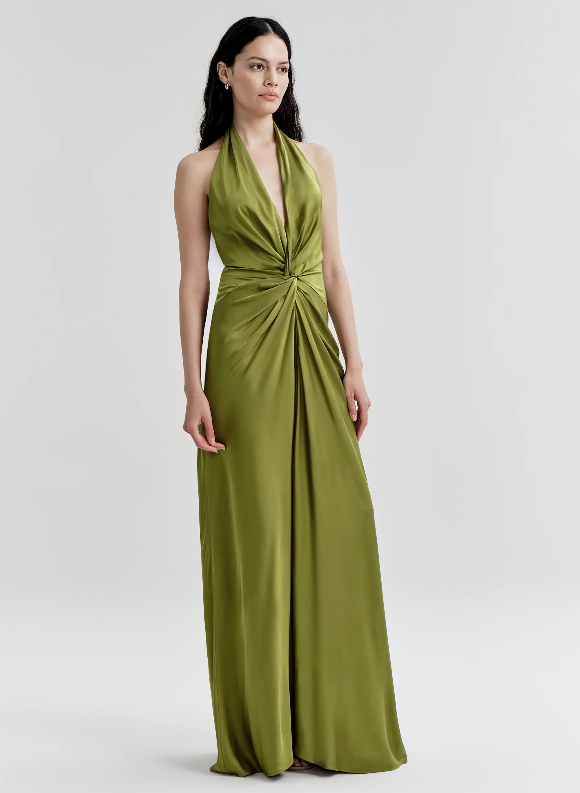 Mabel Satin Gown - Image 3