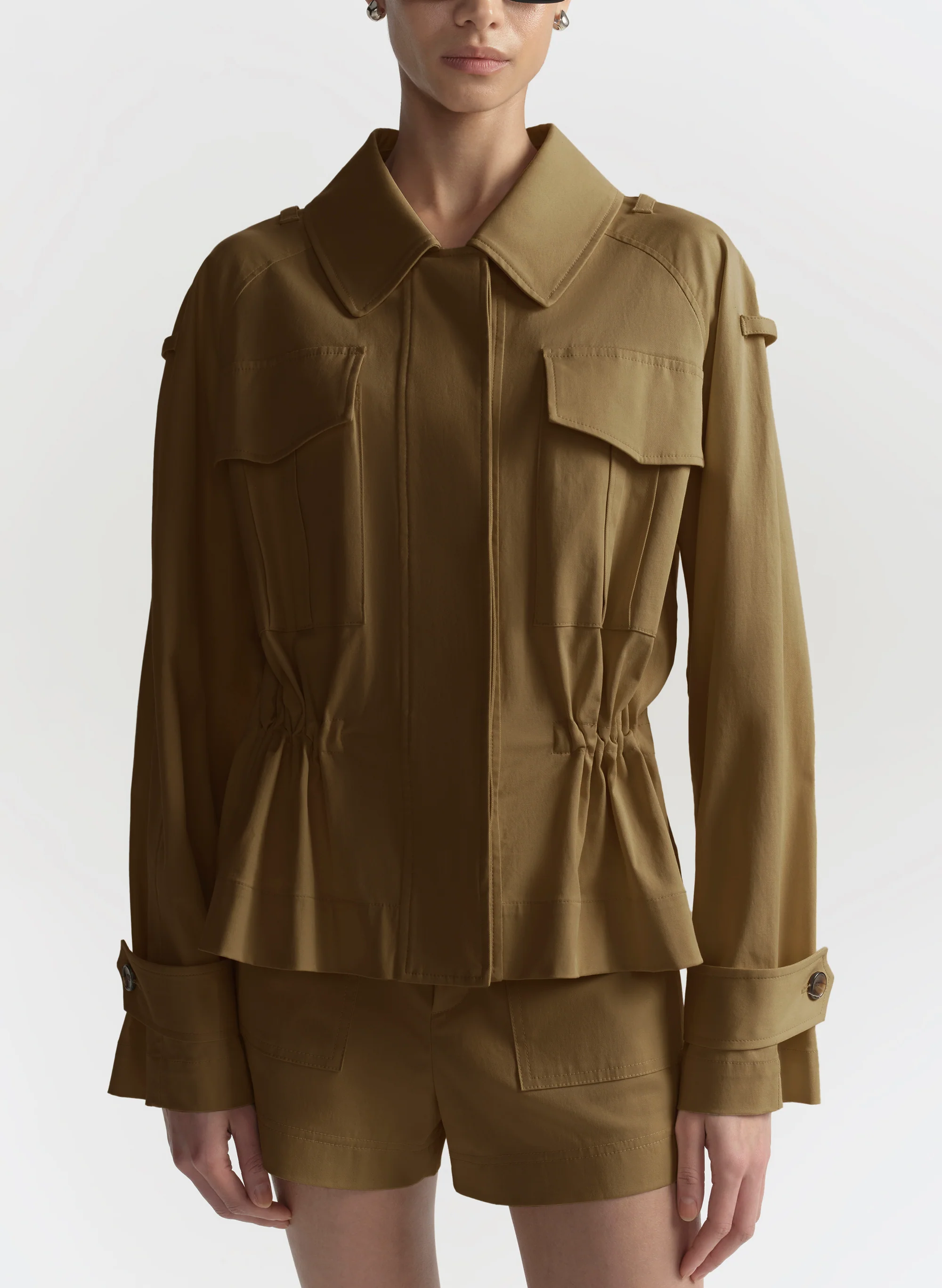 Maeve Cotton Utility Jacket - Image 2