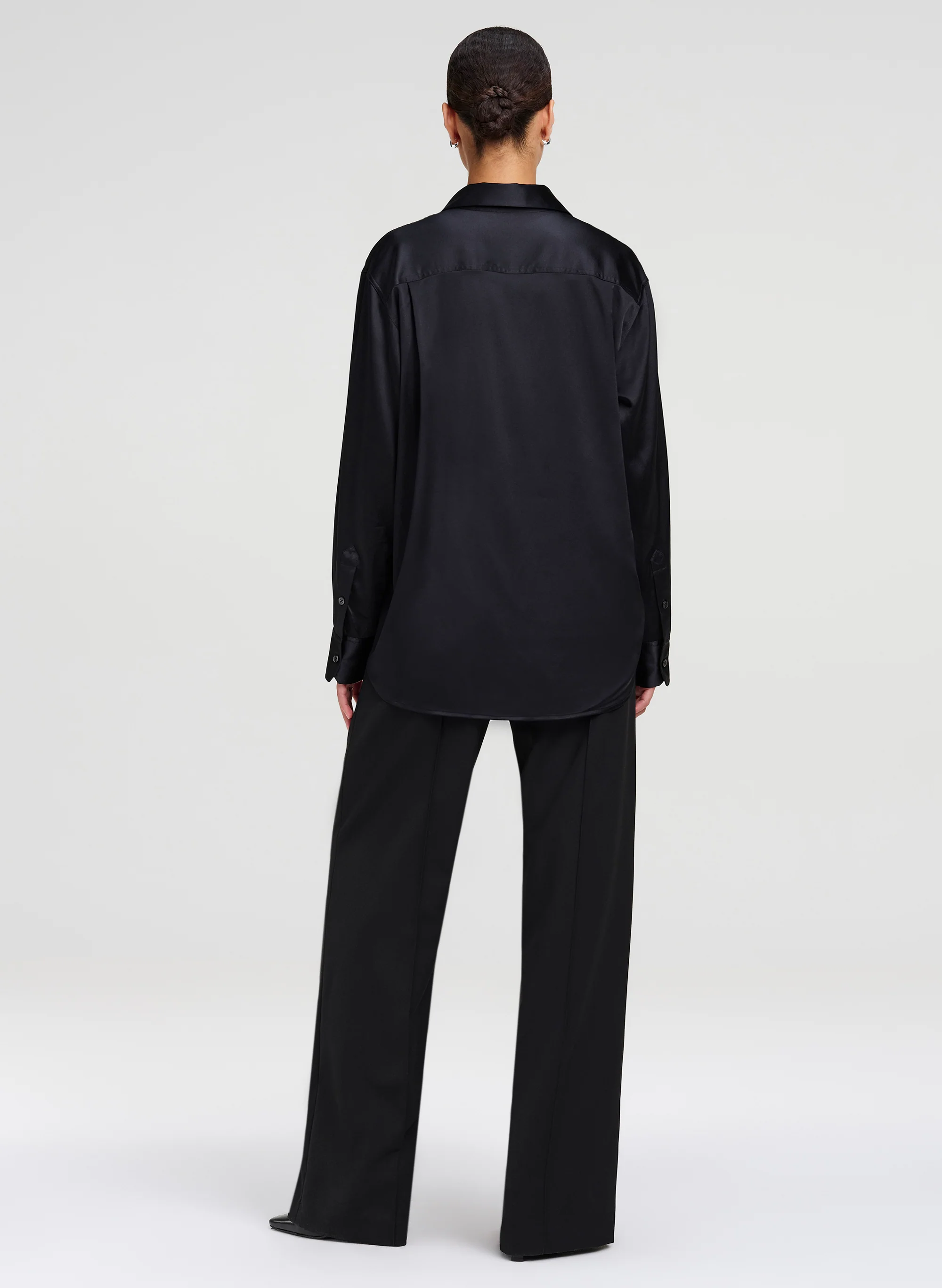 Mason Relaxed Silk Shirt - Image 5