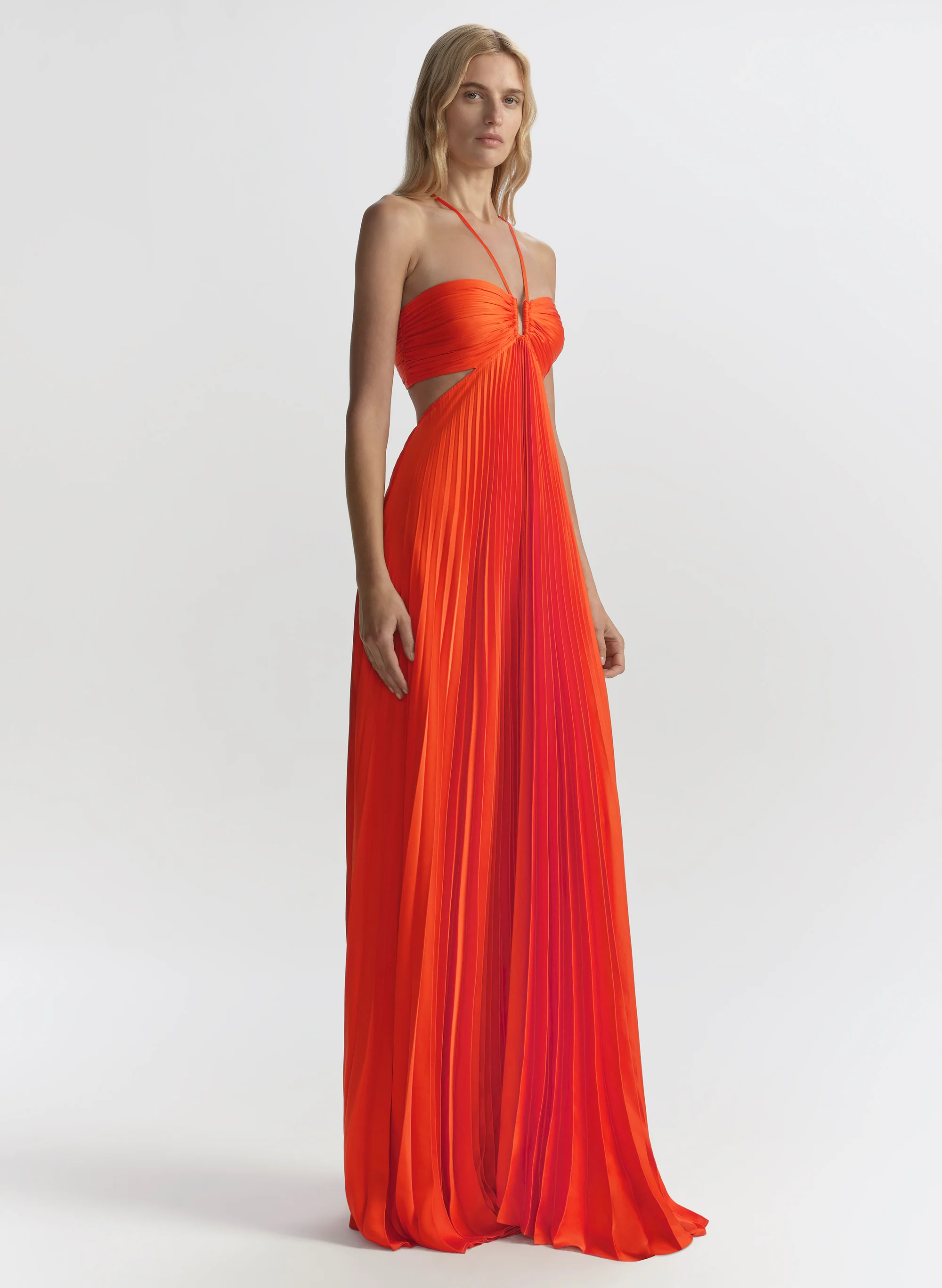 Moira Pleated Maxi Dress - Image 3