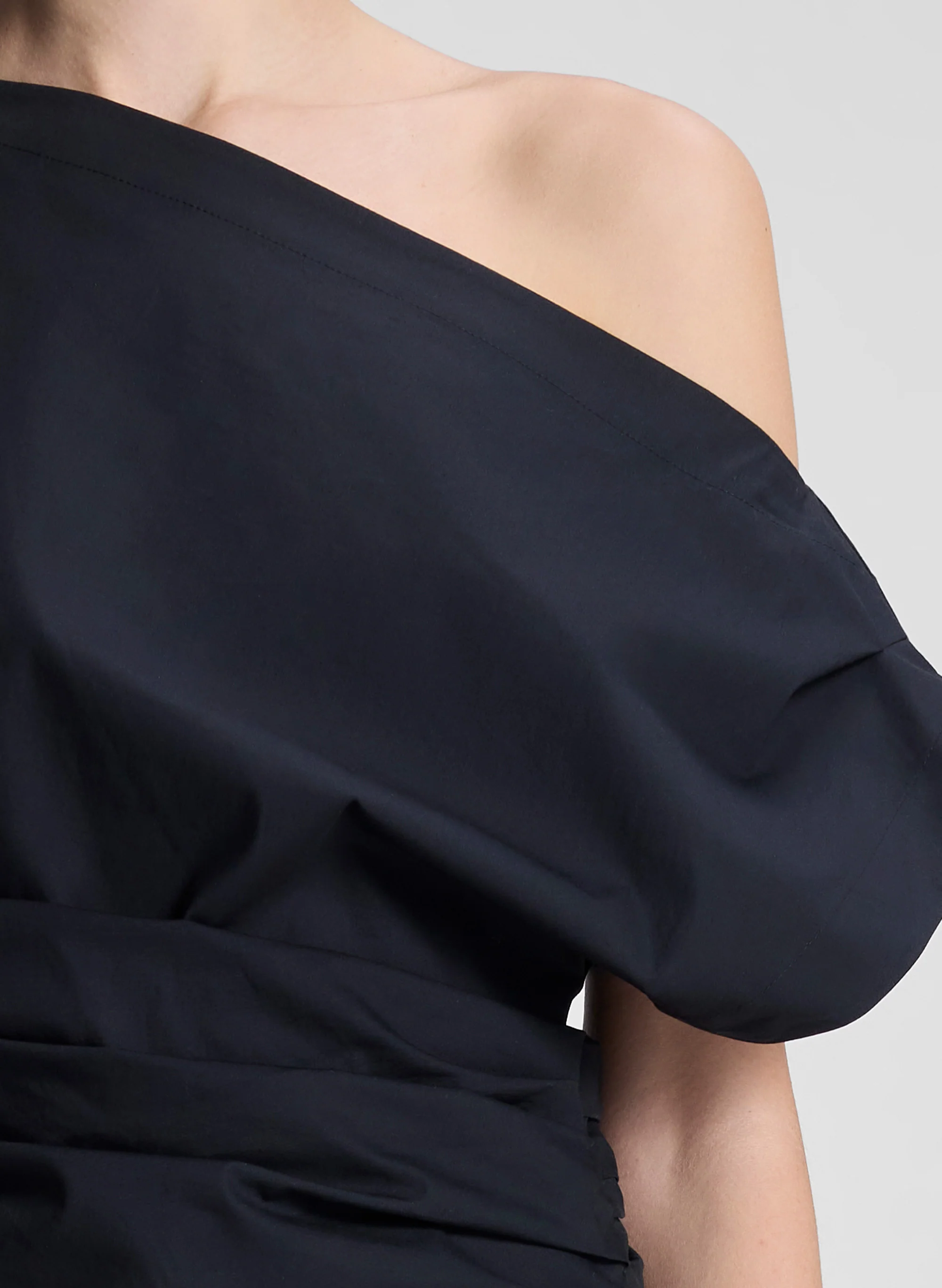 Nara Stretch Cotton Off Shoulder Top - Image 2
