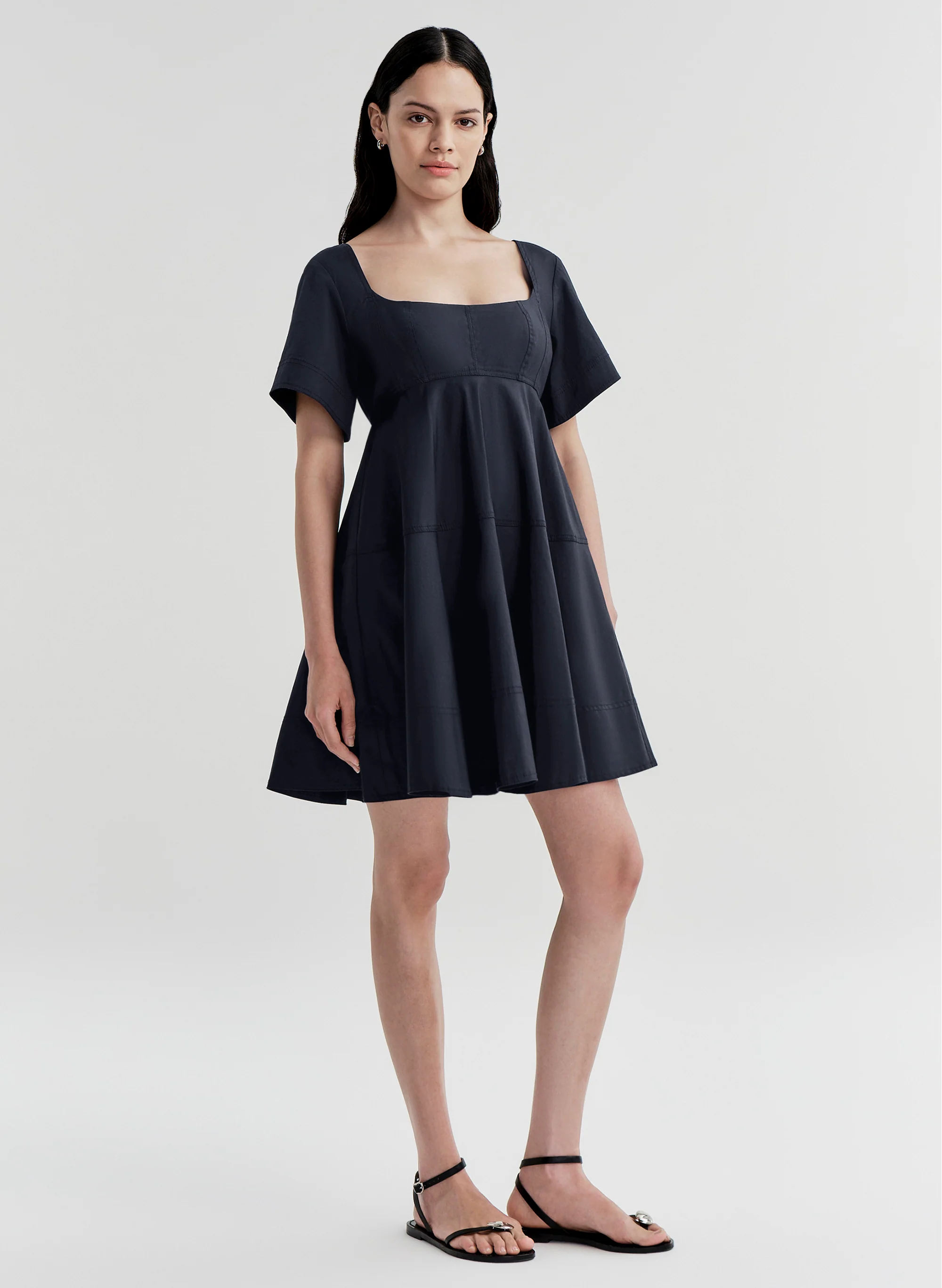 Noa Cotton Mini Dress - Image 3