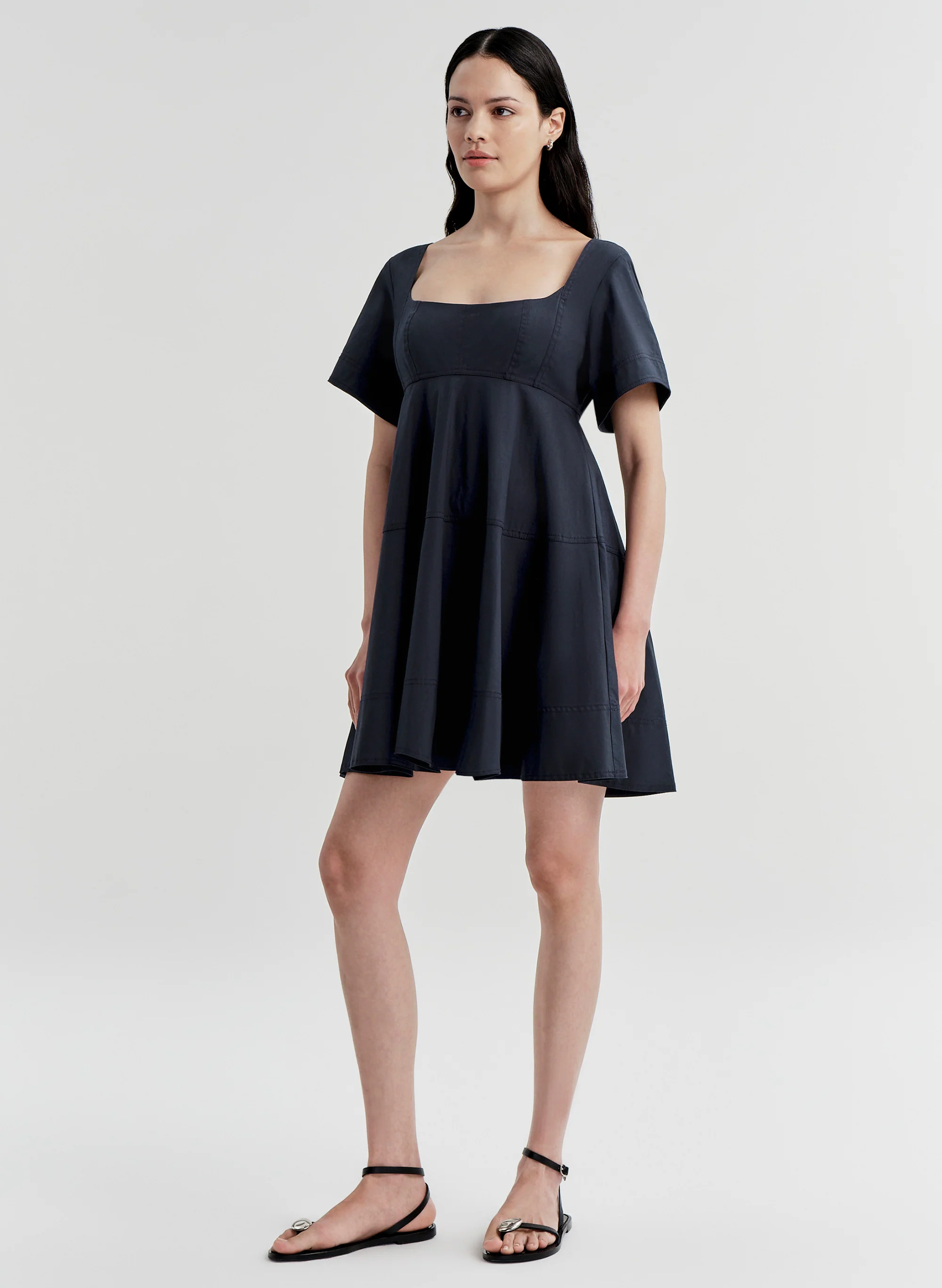 Noa Cotton Mini Dress - Image 4