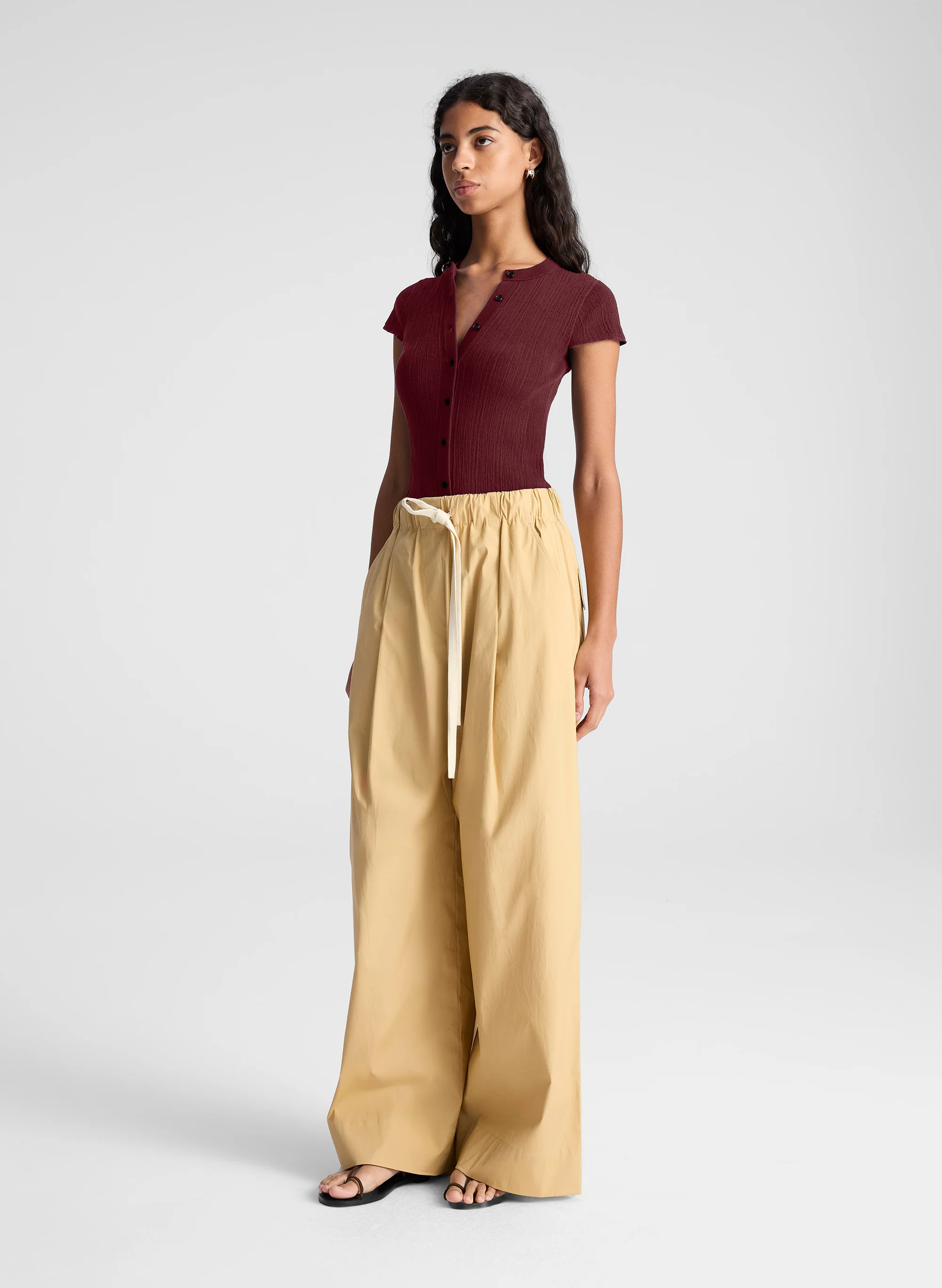 Parker Fine Cotton Knit Cardigan - Image 4
