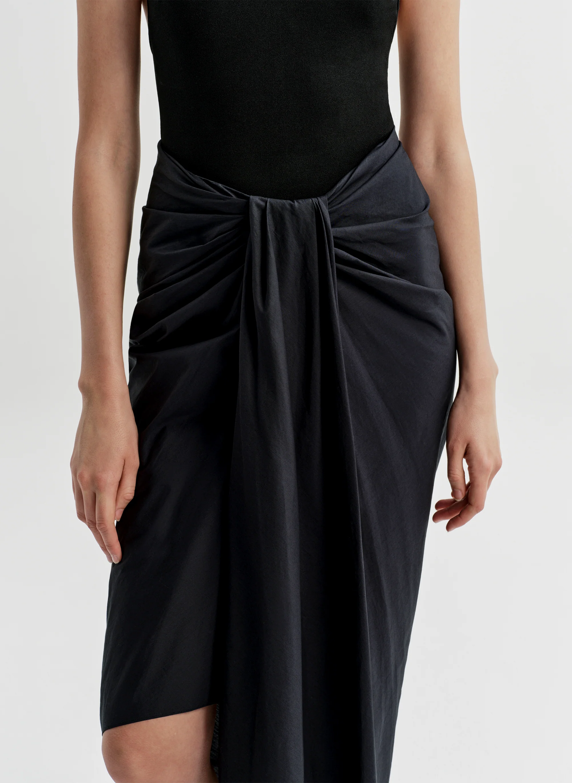 Rhodes Cotton Midi Skirt - Image 2
