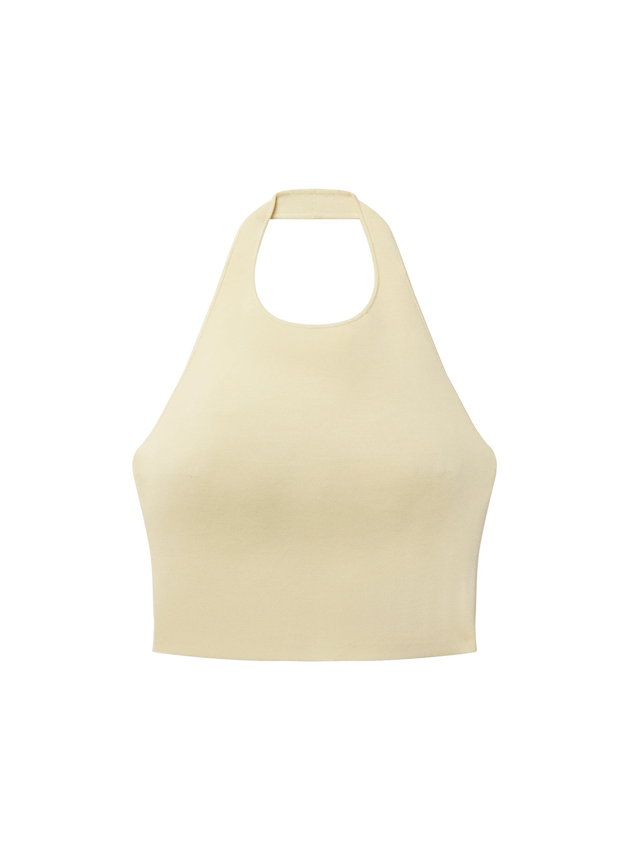 Riley Compact Knit Halter Top - Image 6