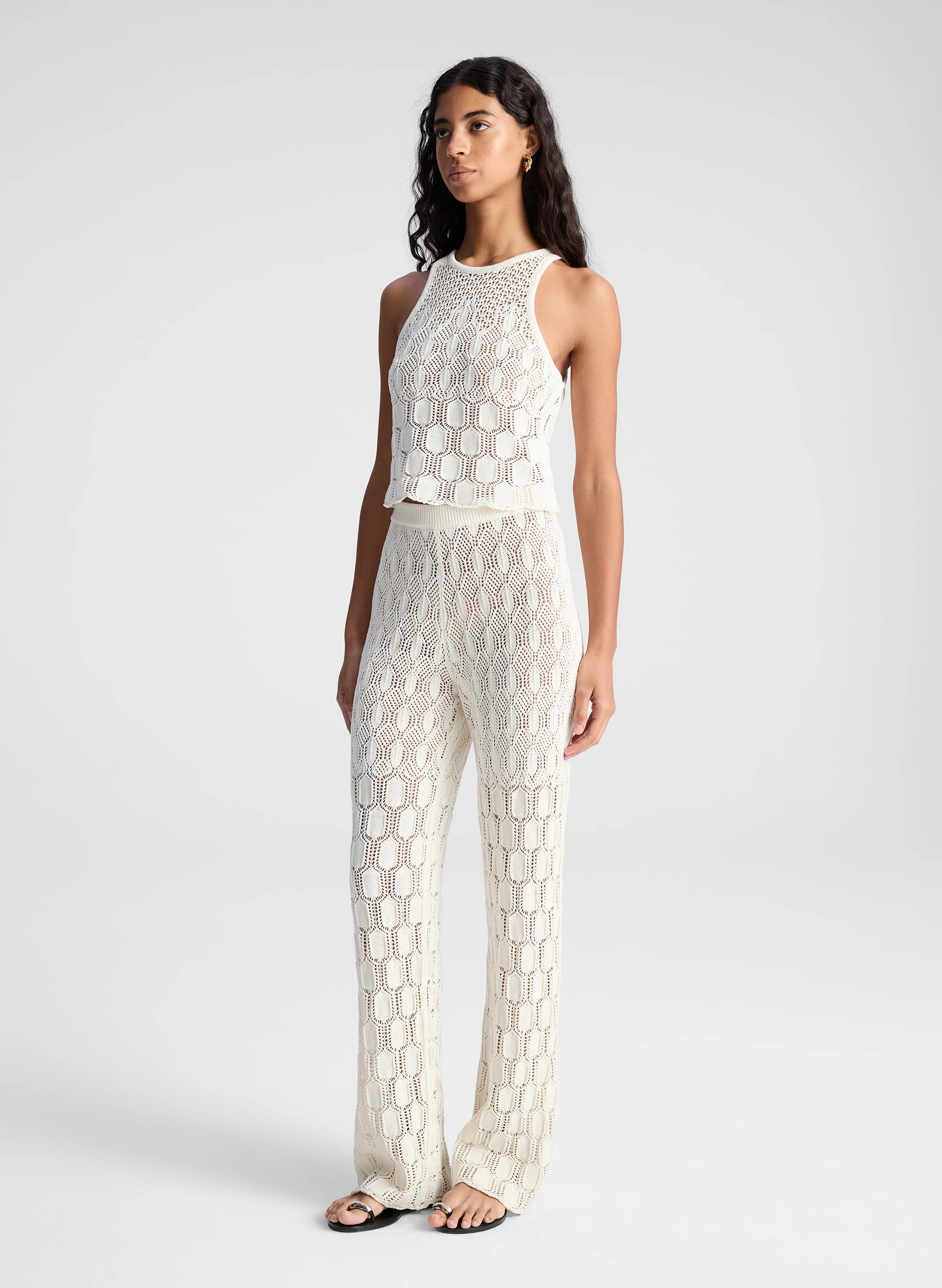 Rosa Crochet Knit Top - Image 4