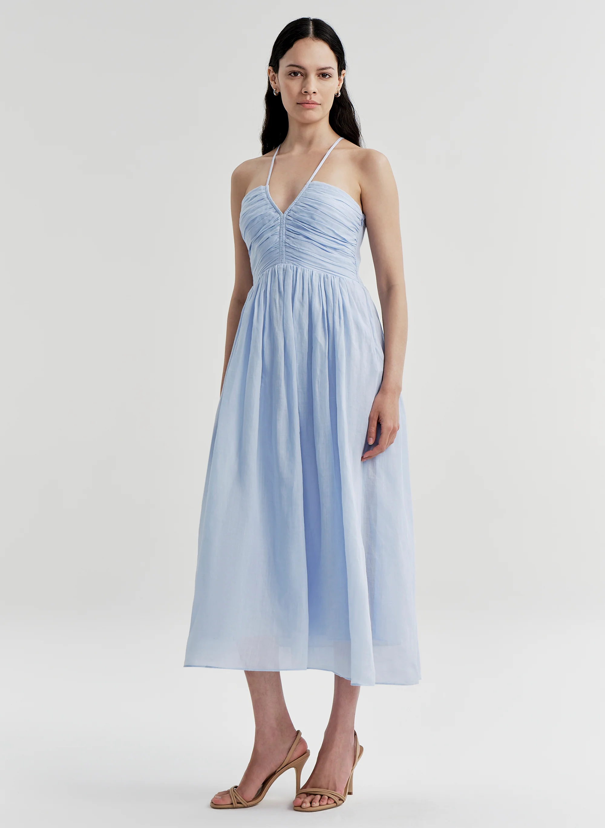 Rumi Ramie Midi Dress - Image 4