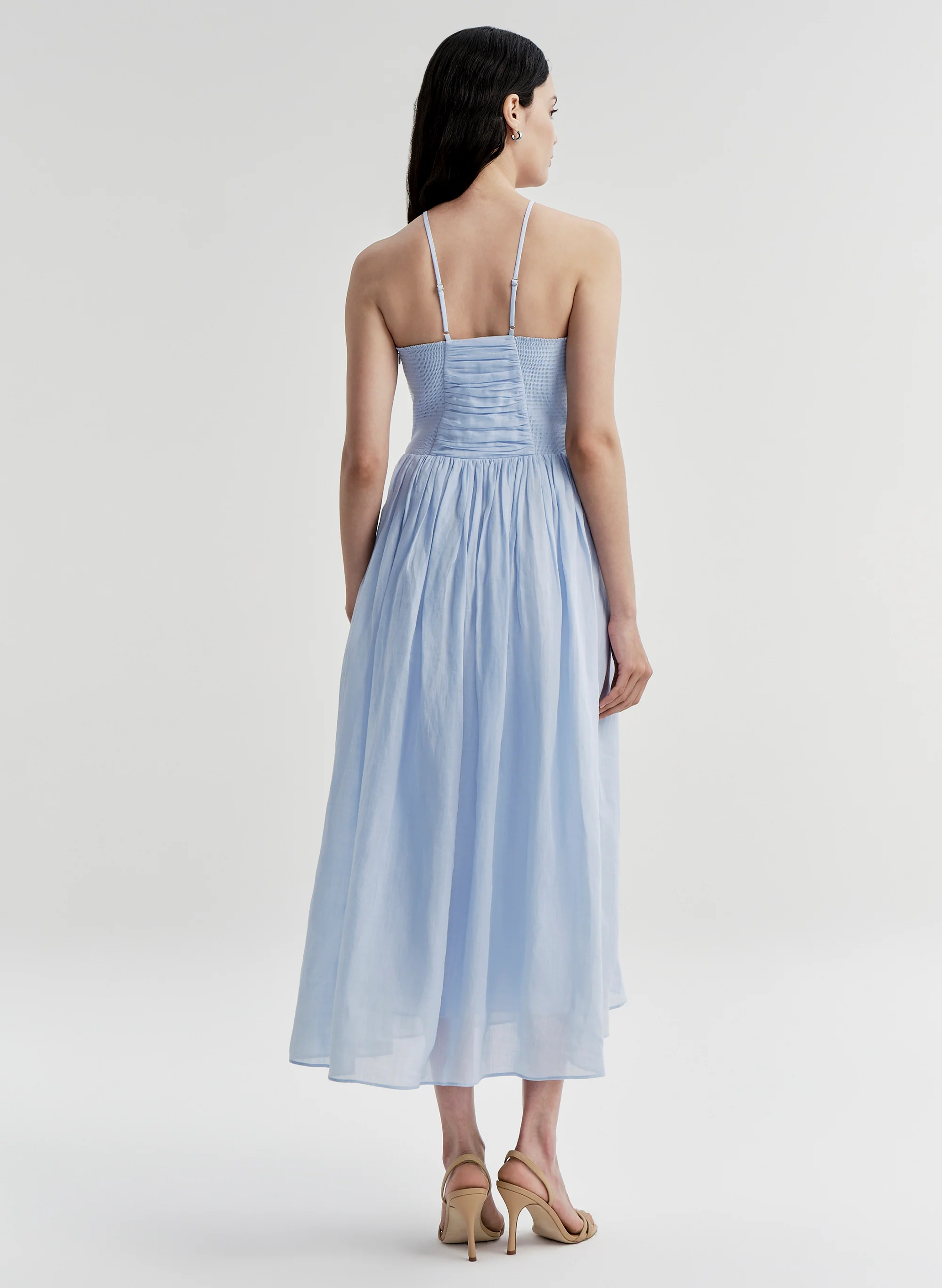 Rumi Ramie Midi Dress - Image 5