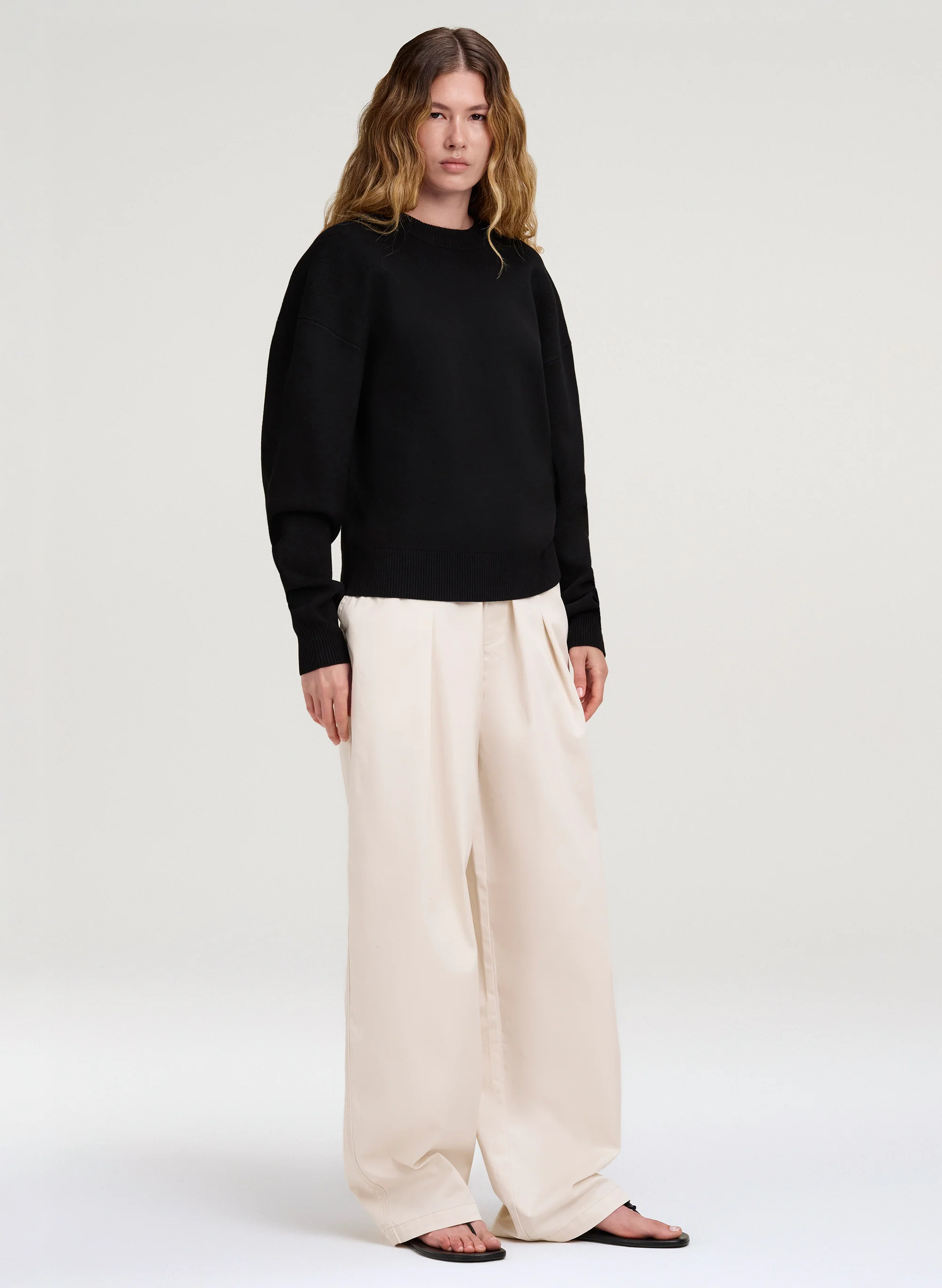 Teddy Crew Neck Sweater - Image 3
