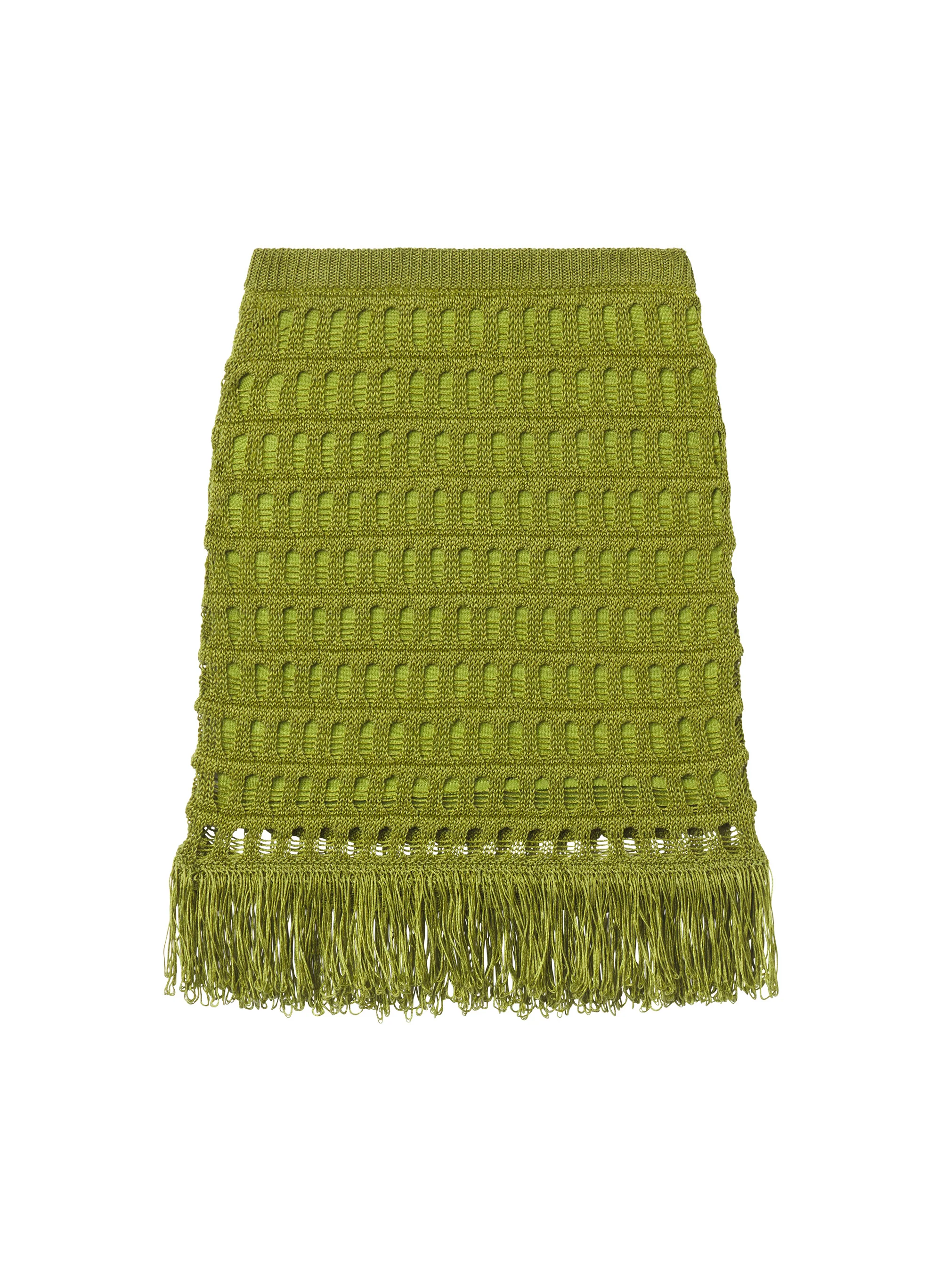 Tetá Crochet Fringe Mini Skirt - Image 6