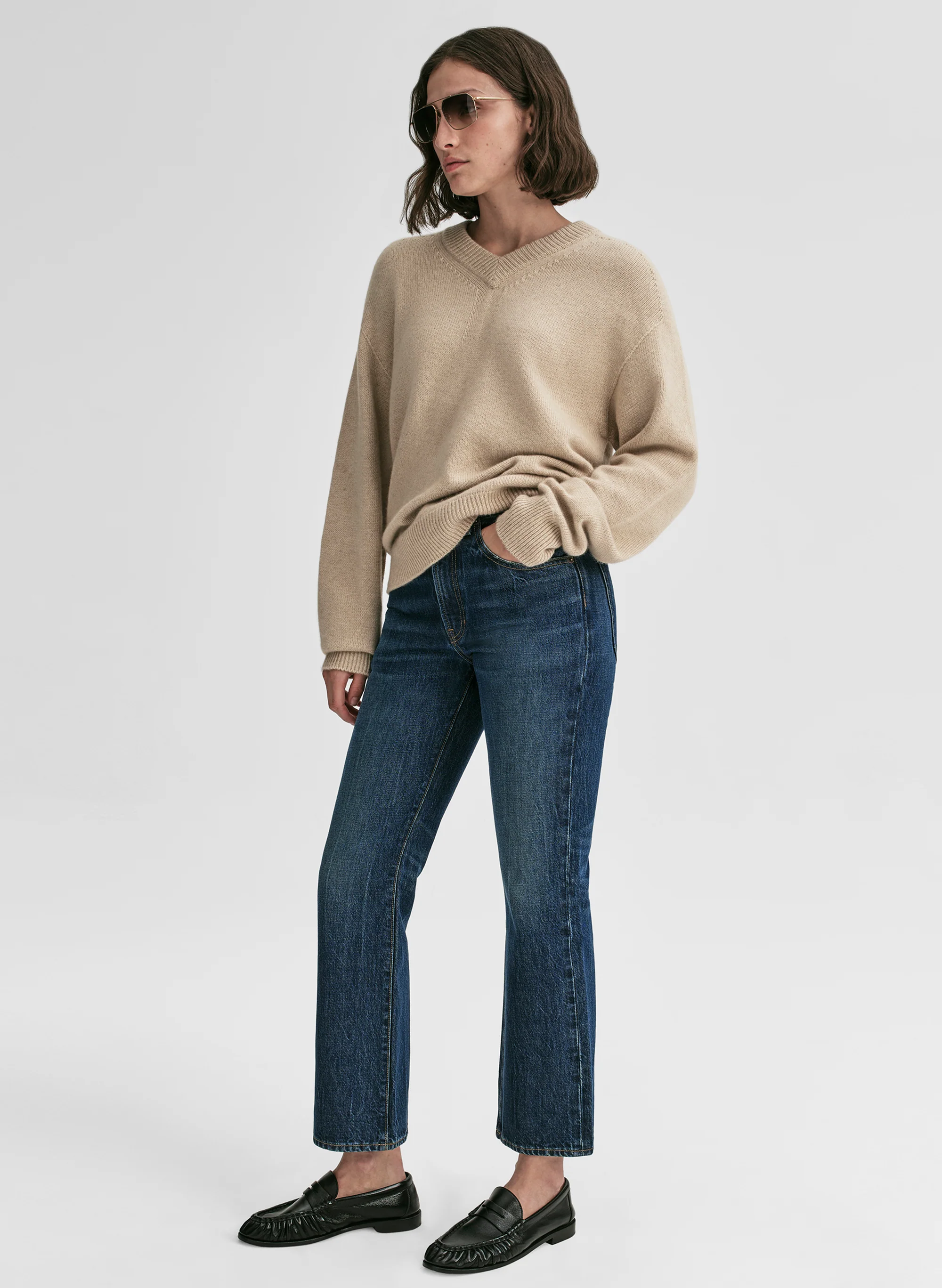The 009 Cropped Flare Jean - Image 3