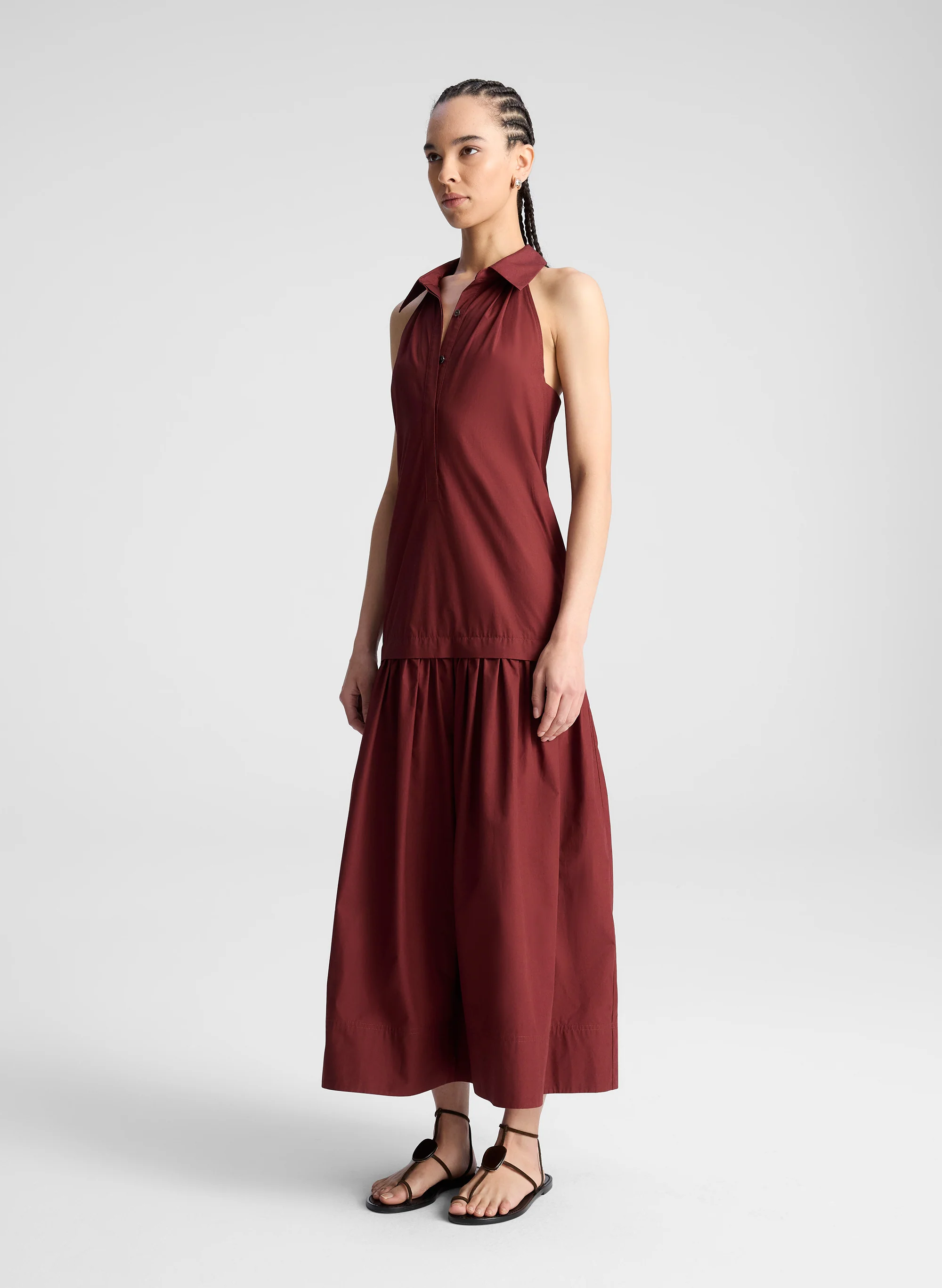Vera Cotton Midi Dress - Image 4
